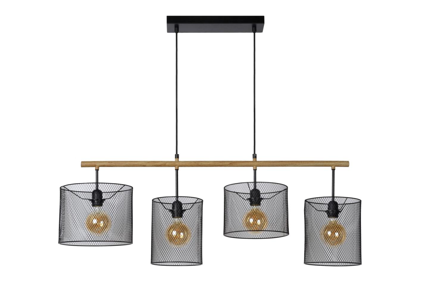 Baskett Ceiling Lights - Matt Black