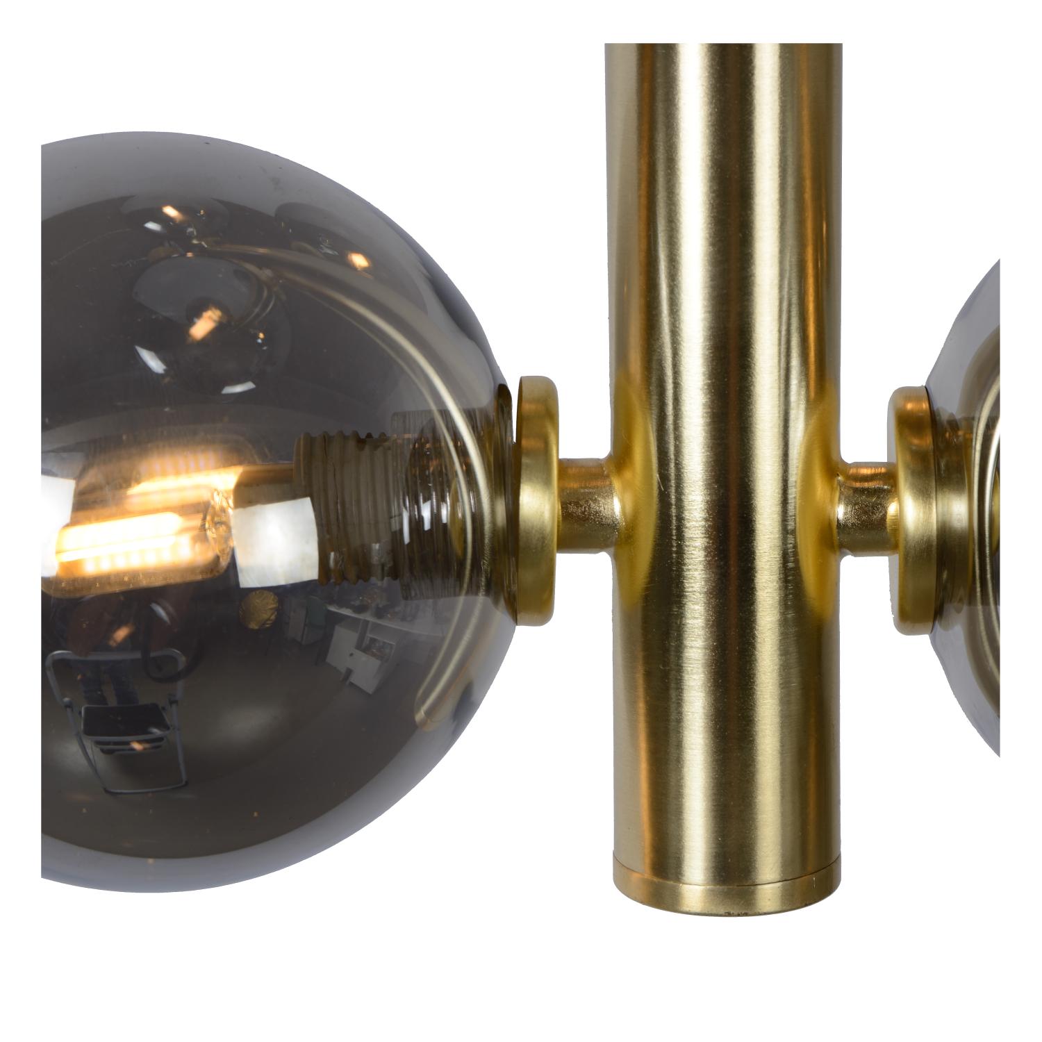 Tycho Ceiling Lights - Brushed Gold/Smoked Grey