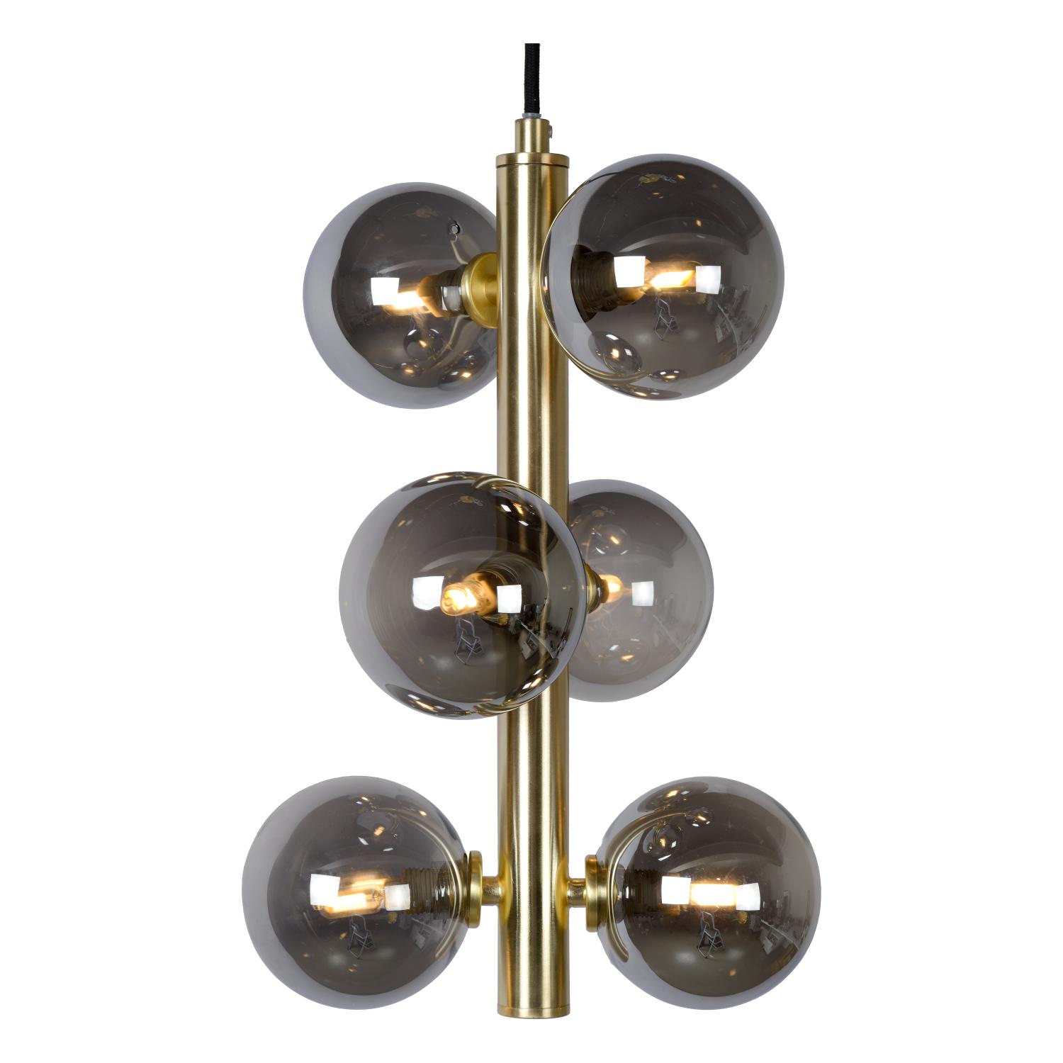 Tycho Ceiling Lights - Brushed Gold/Smoked Grey