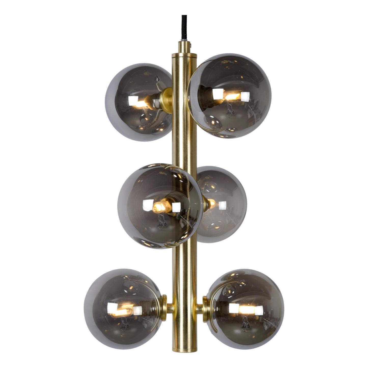 Tycho Ceiling Lights - Brushed Gold/Smoked Grey