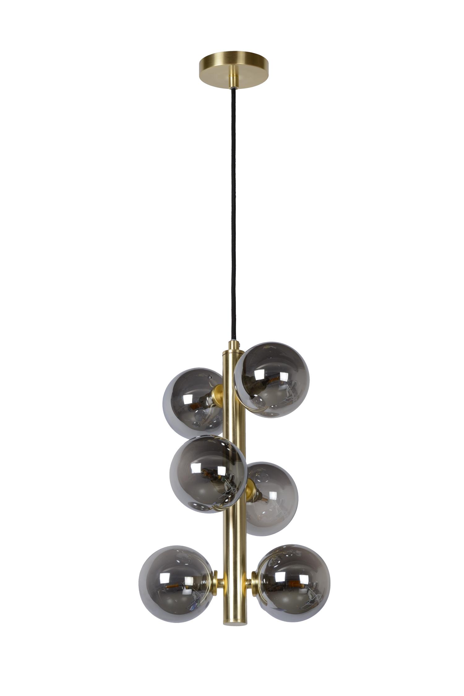 Tycho Ceiling Lights - Brushed Gold/Smoked Grey