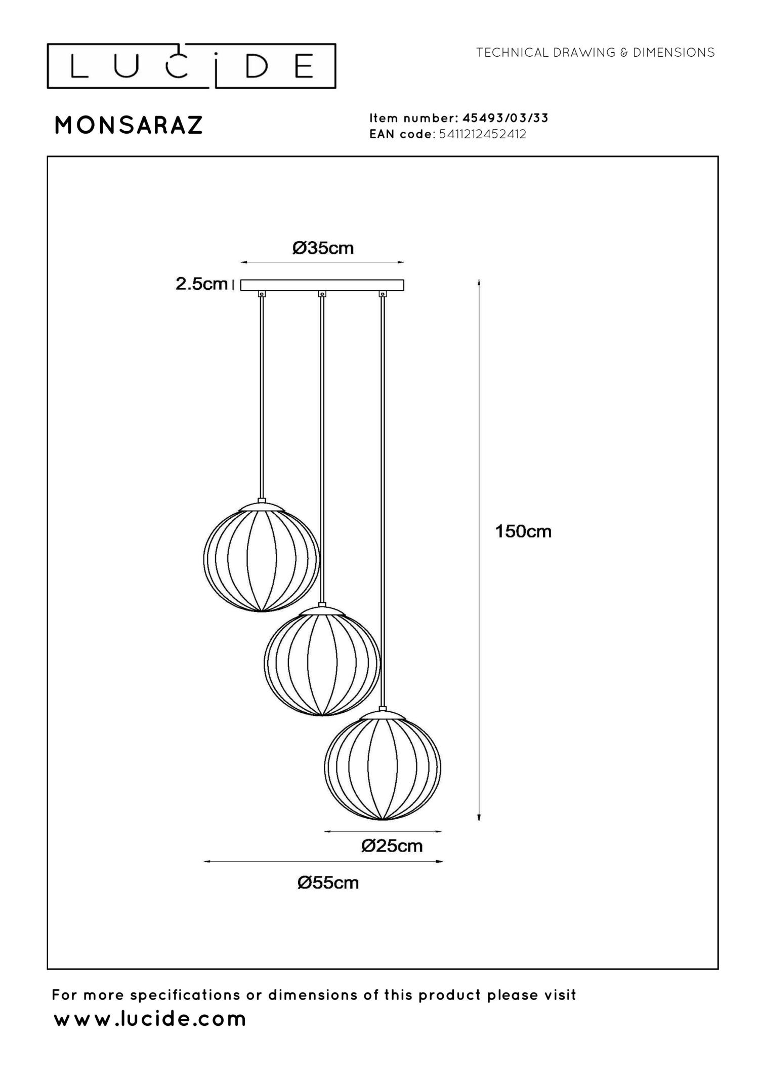Monsaraz Ceiling Lights - Matt Black/Smoked Green
