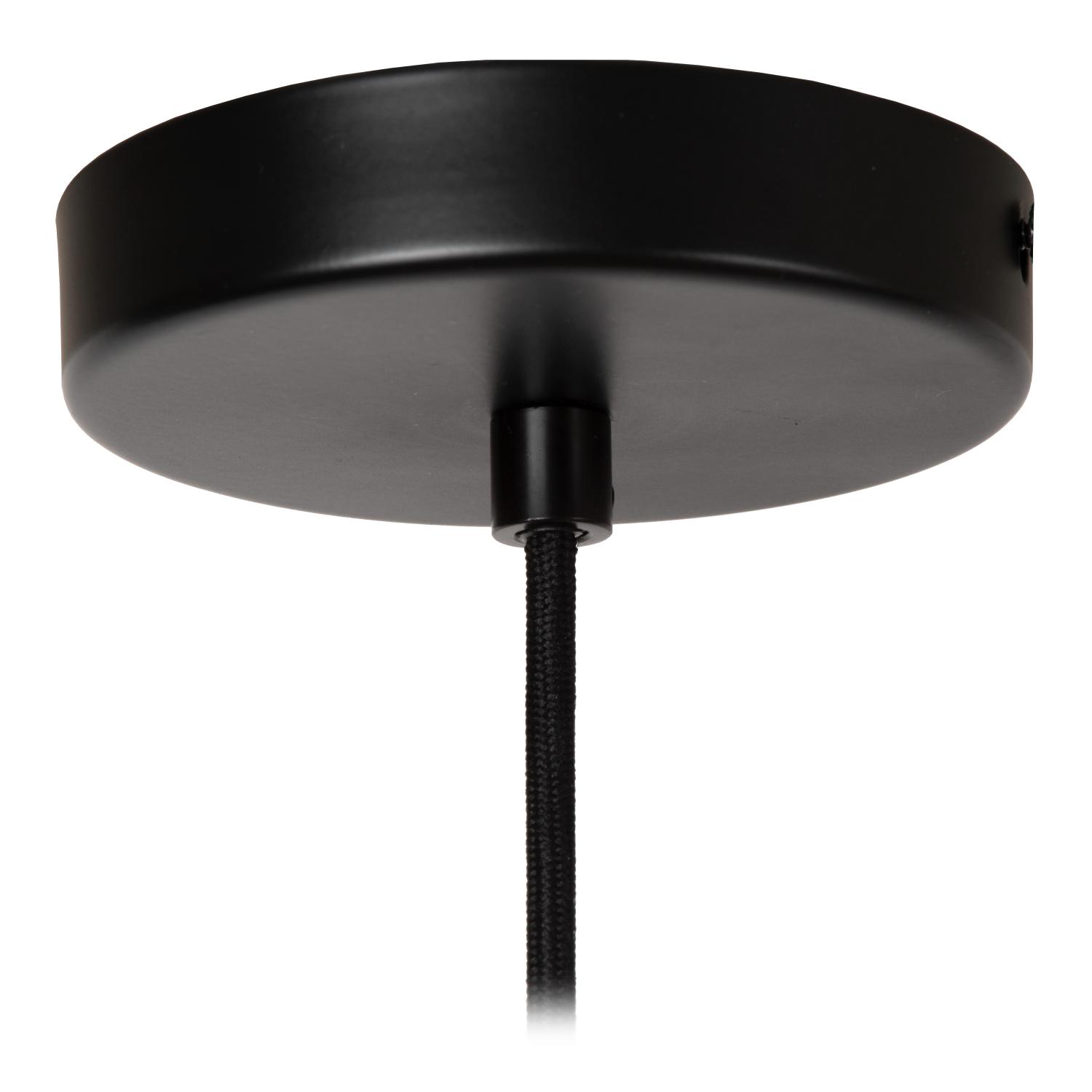 Monsaraz Ceiling Lights - Matt Black/Smoked Green