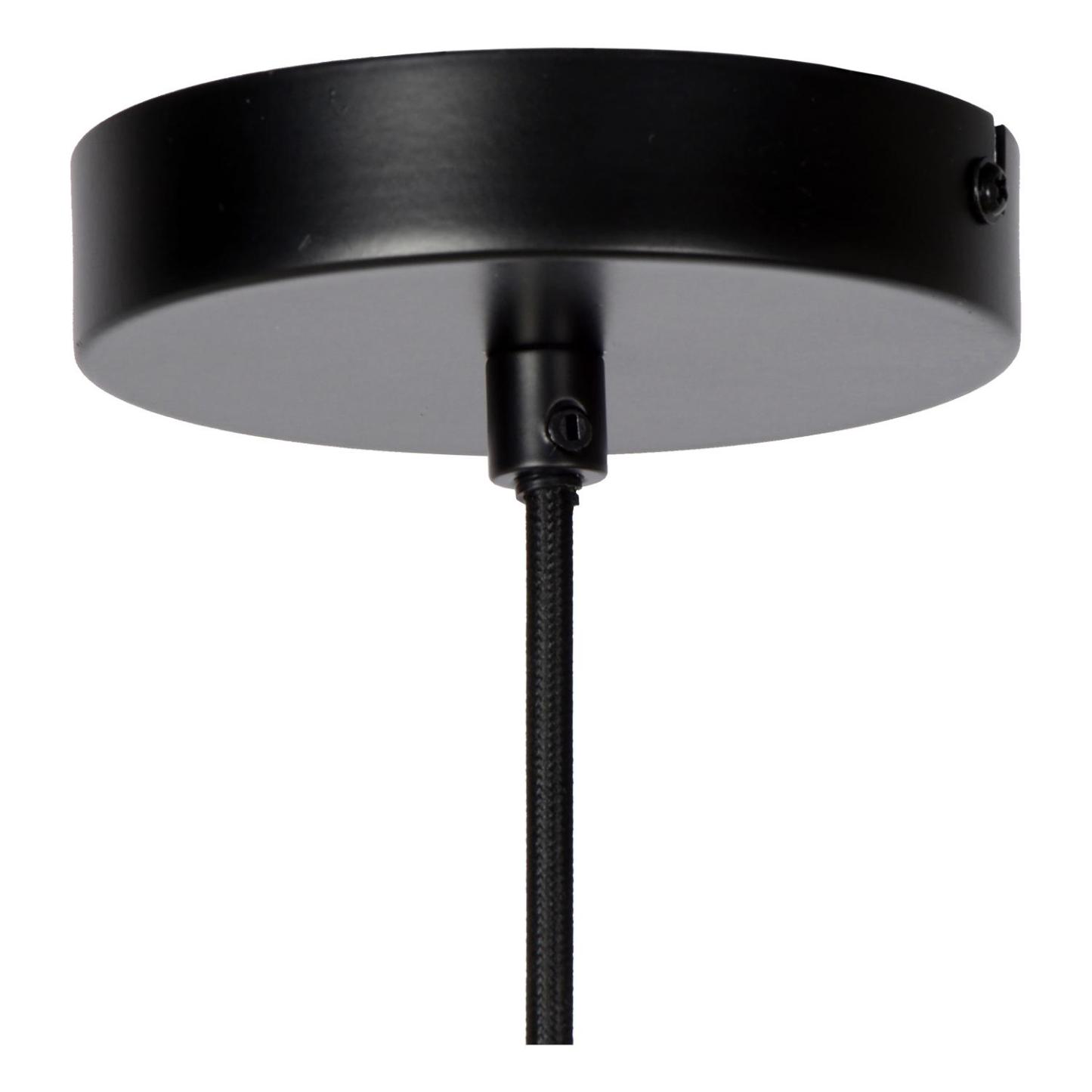 Joanet Ceiling Lights - Matt Black/Smoked Grey