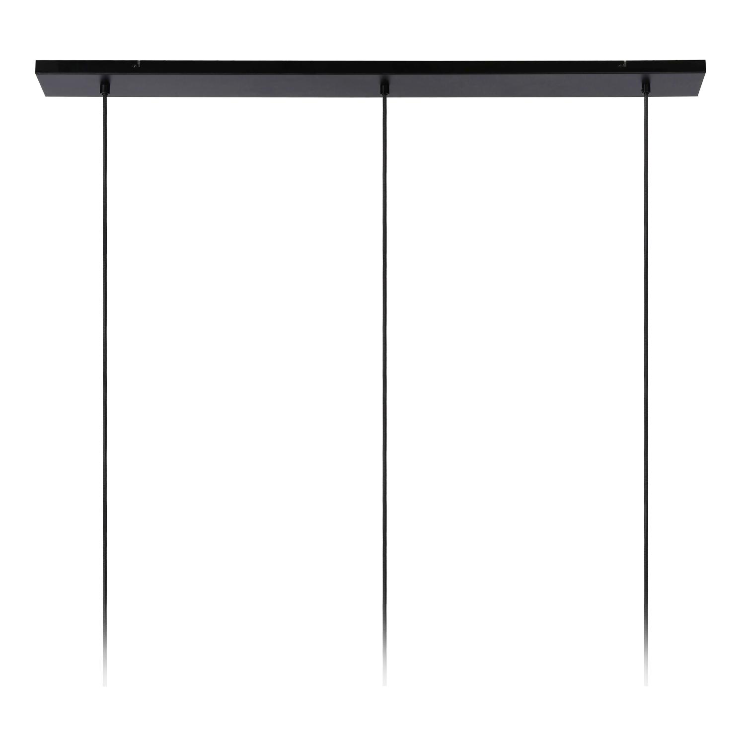 Joanet Ceiling Lights - Matt Black/Smoked Grey