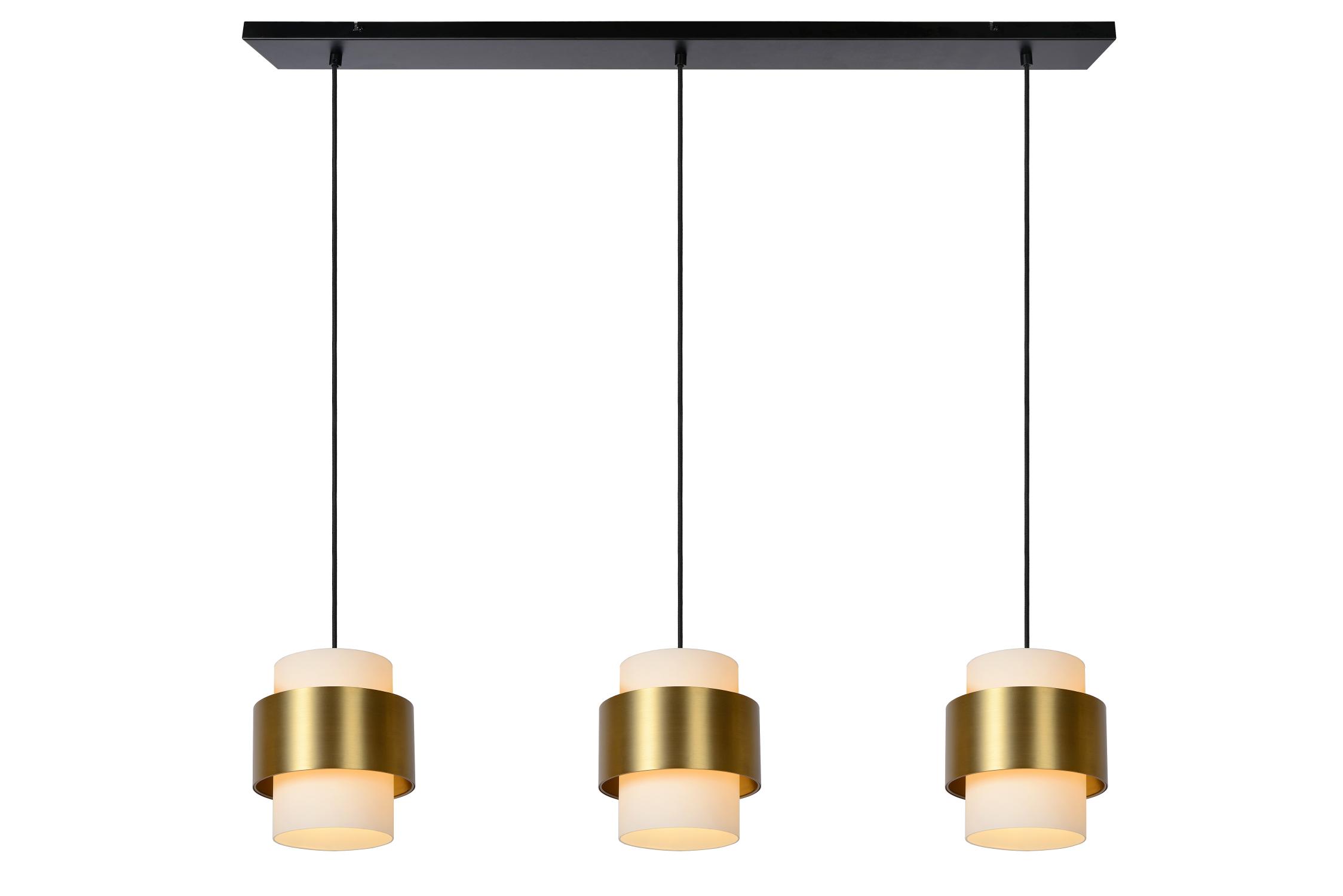 Firmin Ceiling Lights - Matt Black/Opal