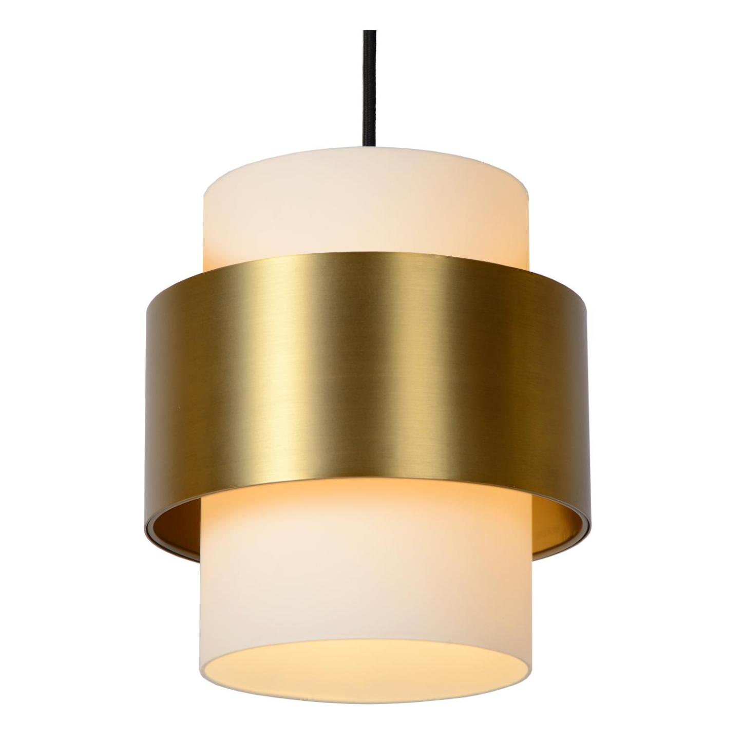 Firmin Ceiling Lights - Matt Black/Opal