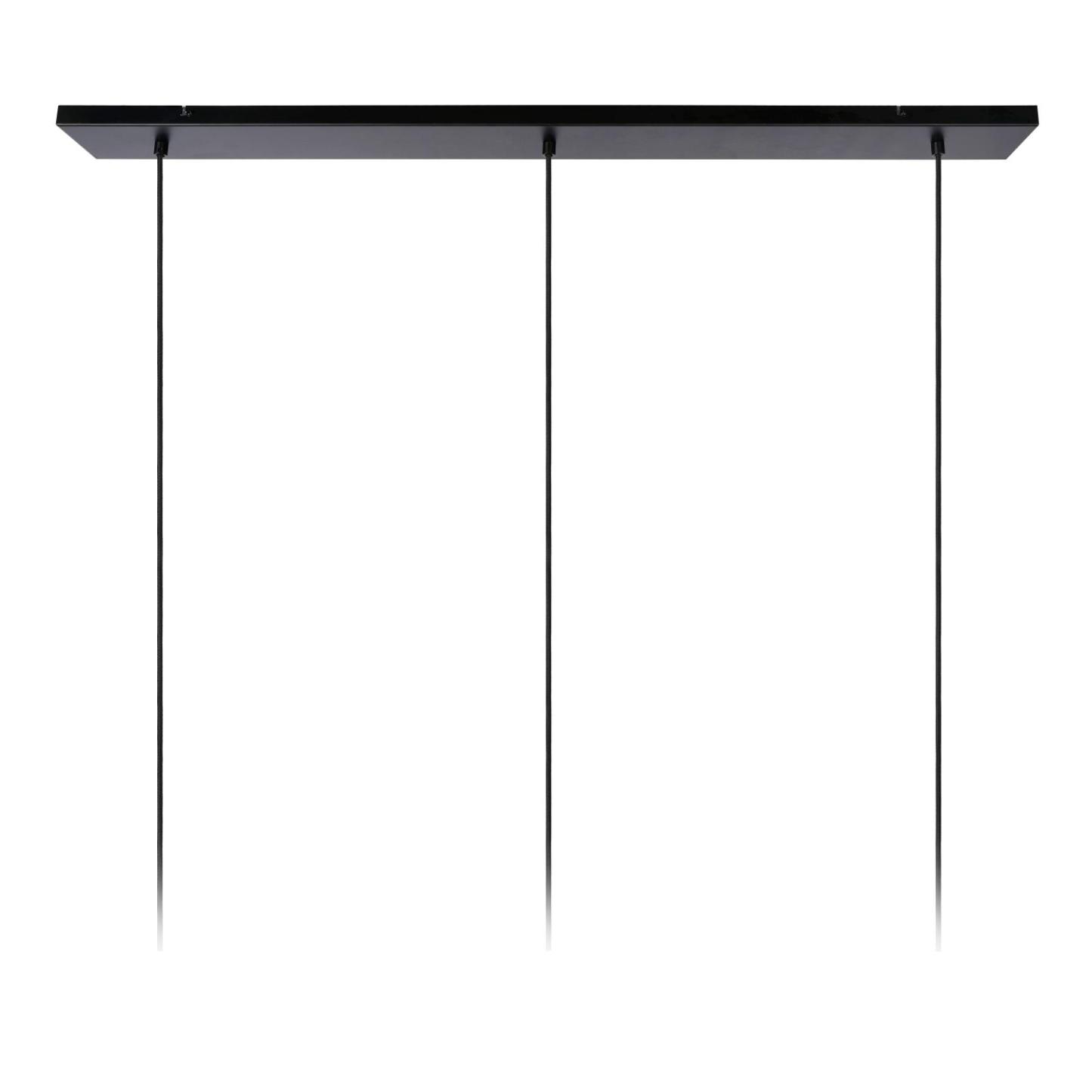 Firmin Ceiling Lights - Matt Black/Opal