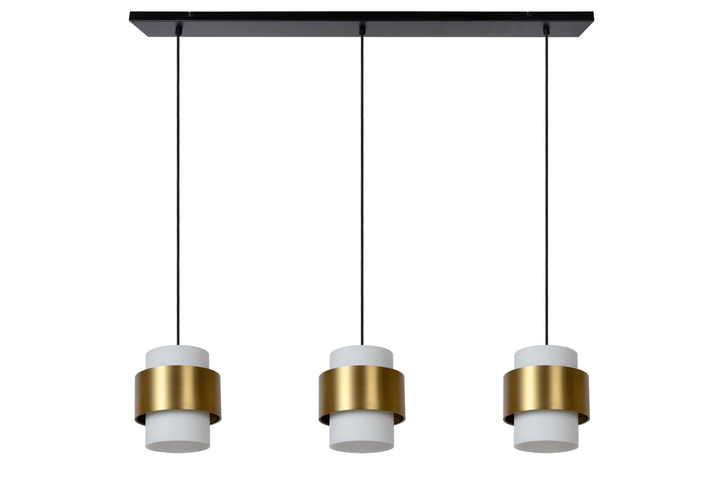 Firmin Ceiling Lights - Matt Black/Opal