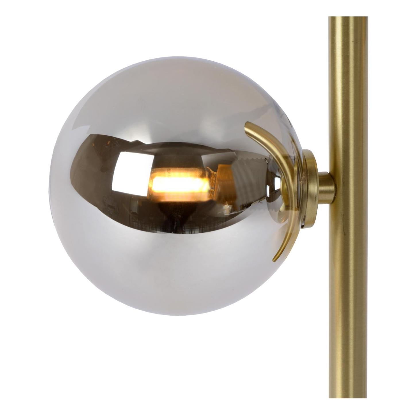 Tycho Table Lamp - Brushed Gold/Smoked Grey
