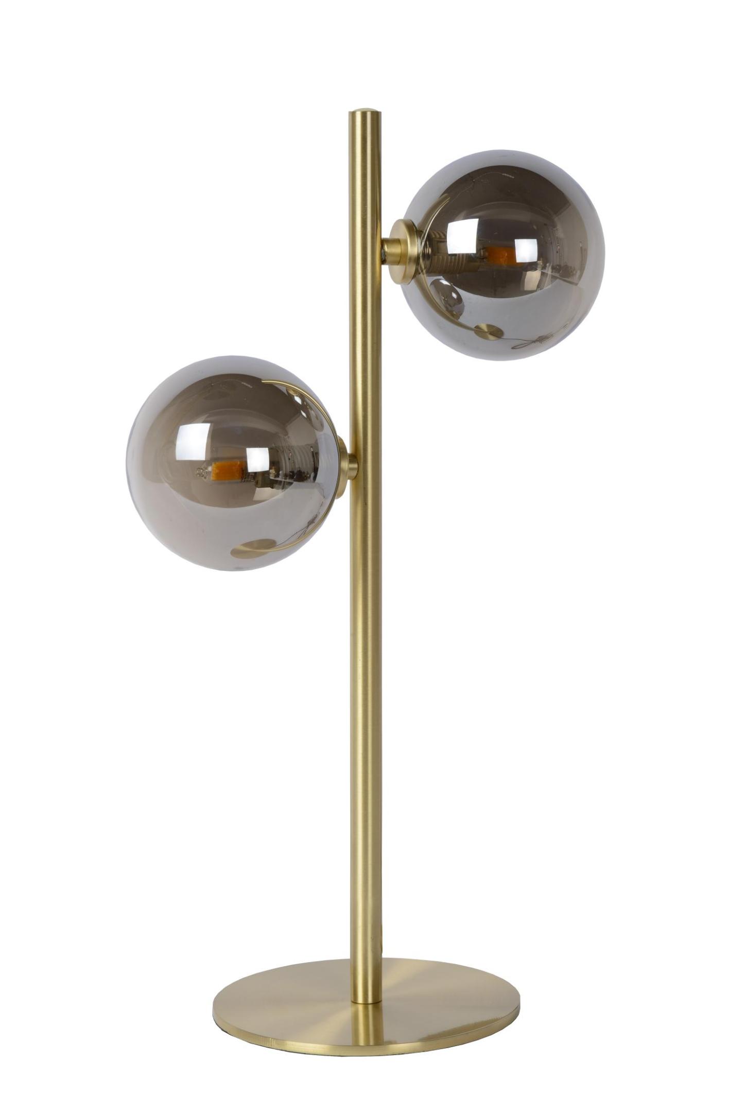 Tycho Table Lamp - Brushed Gold/Smoked Grey
