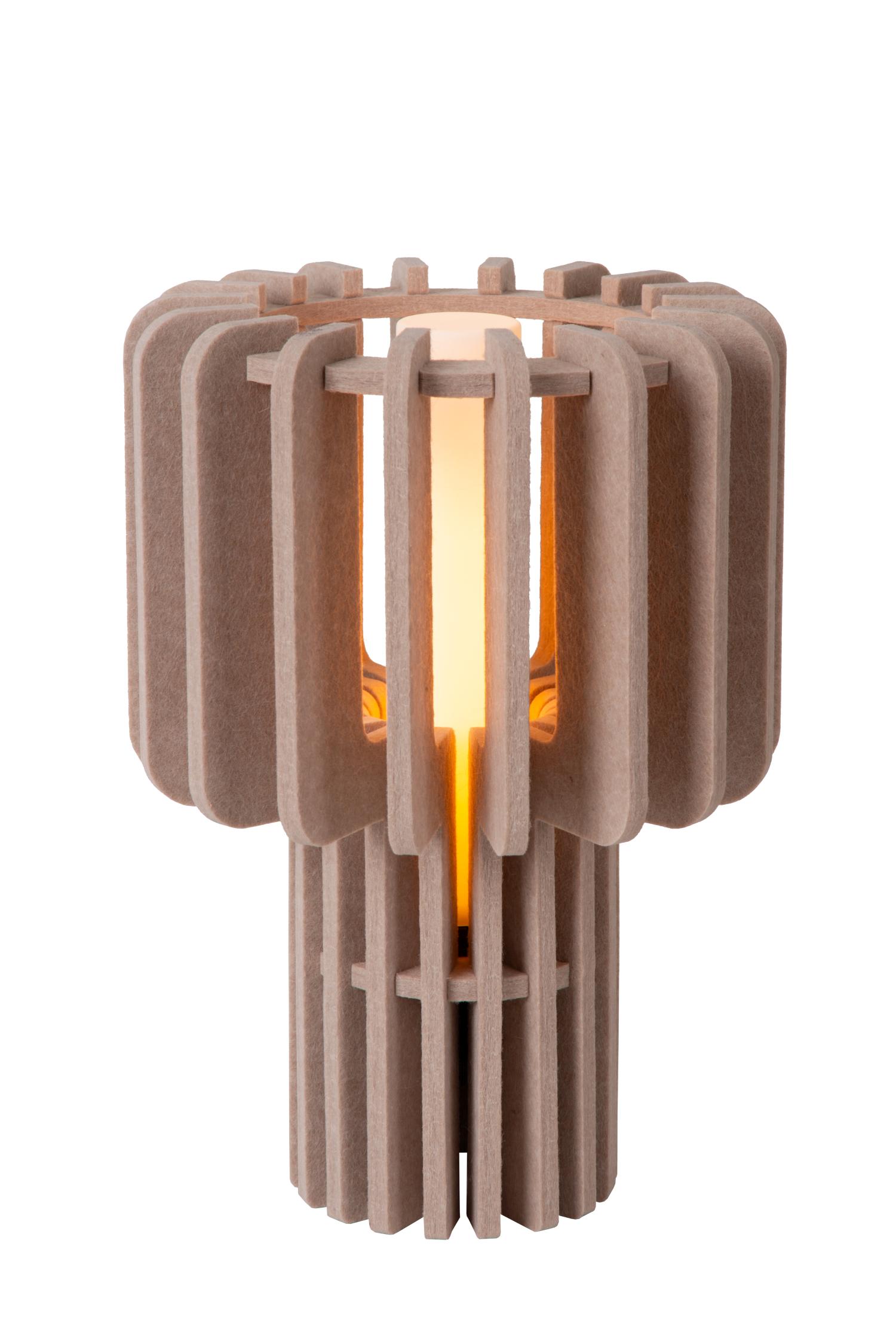 Rollo Table Lamp - Taupe