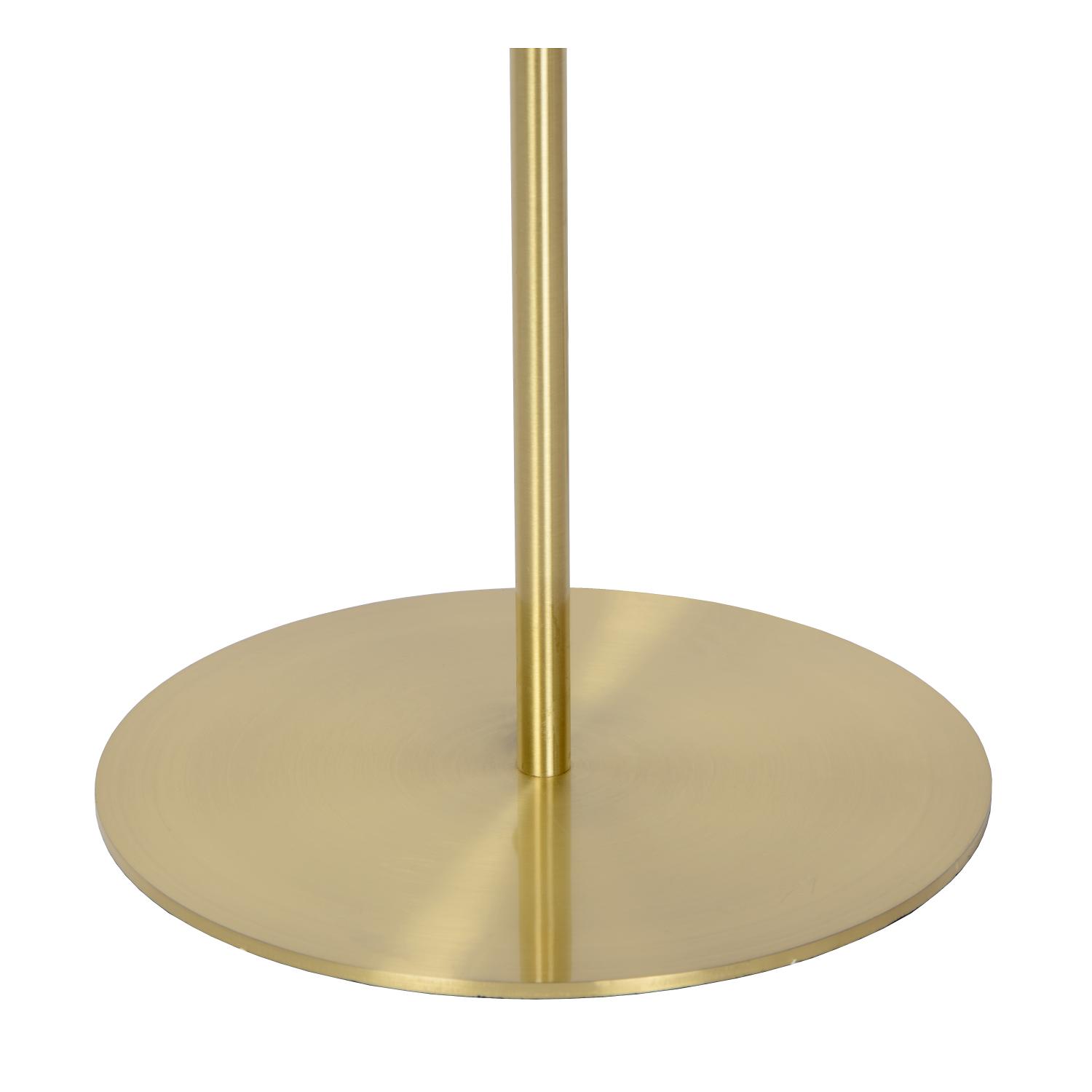 Tycho Floor Lamp - Brushed Gold/Smoked Grey