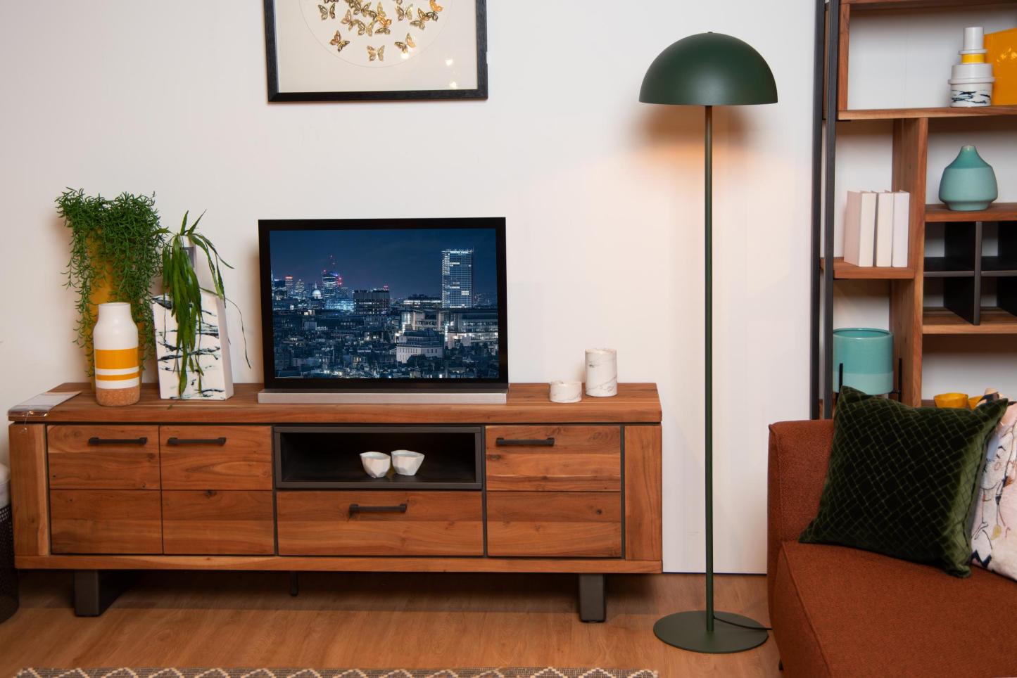 Siemon Floor Lamp - Matt Black