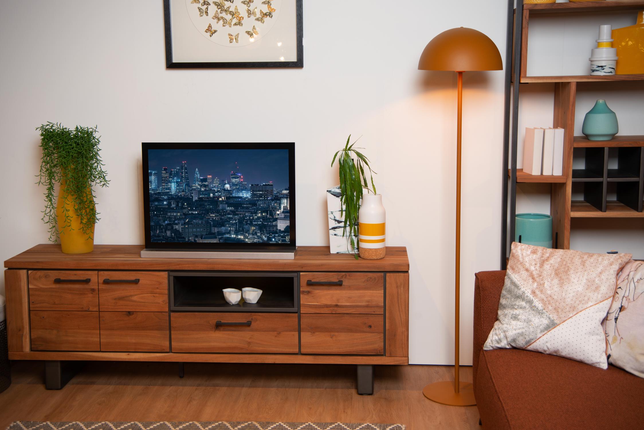 Siemon Floor Lamp - Matt Black