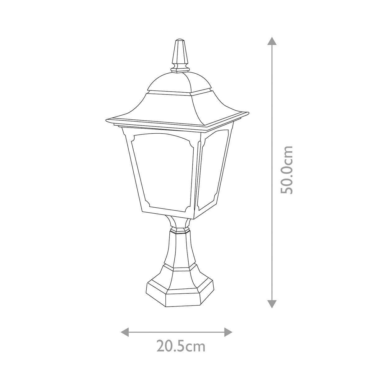 Chapel Pedestal Light