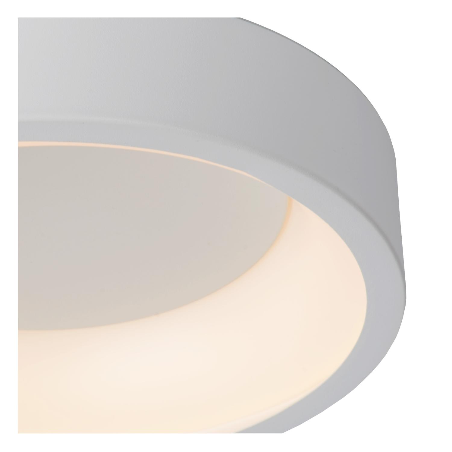 Talowe Ceiling Lights - Matt Black/Opal - 455mm Diameter