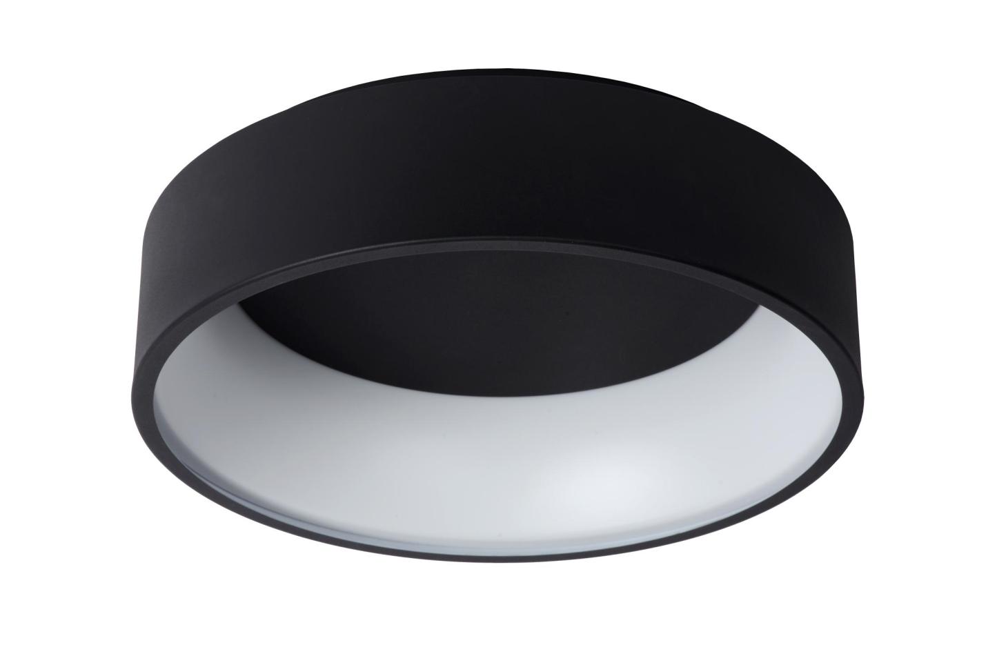 Talowe Ceiling Lights - Matt Black/Opal - 455mm Diameter