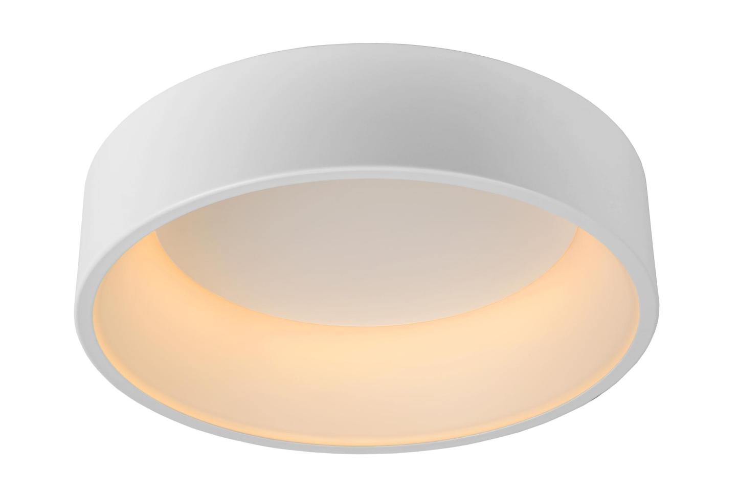 Talowe Ceiling Lights - Matt Black/Opal - 455mm Diameter