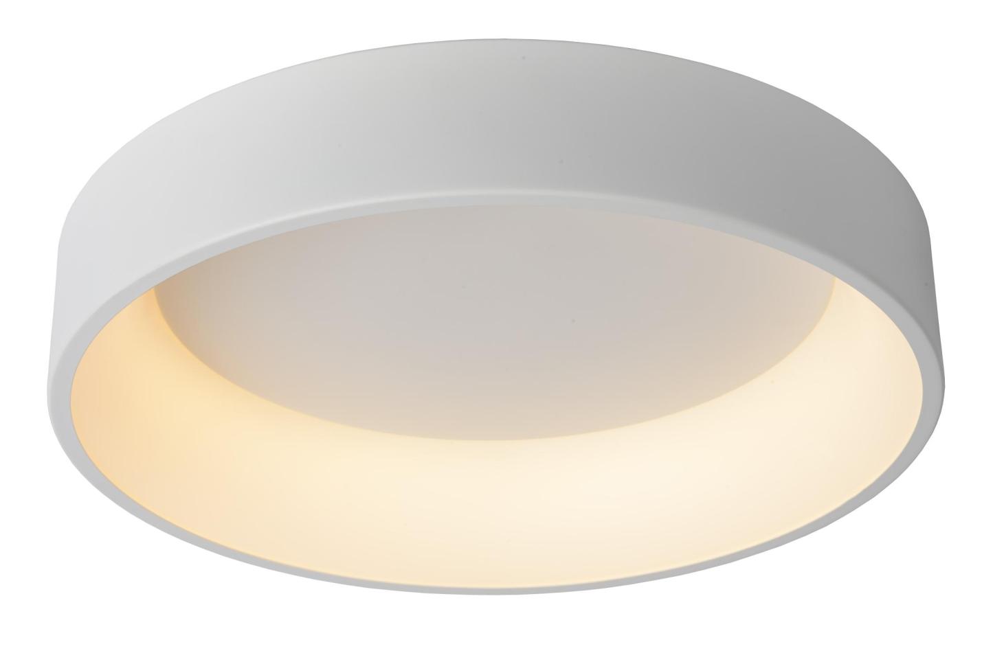 Talowe Ceiling Lights - Matt Black/Opal - 600mm Diameter
