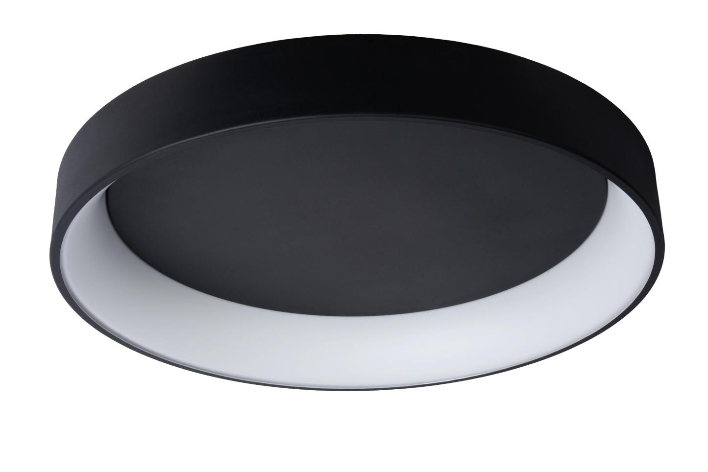 Talowe Ceiling Lights - Matt Black/Opal - 800mm Diameter