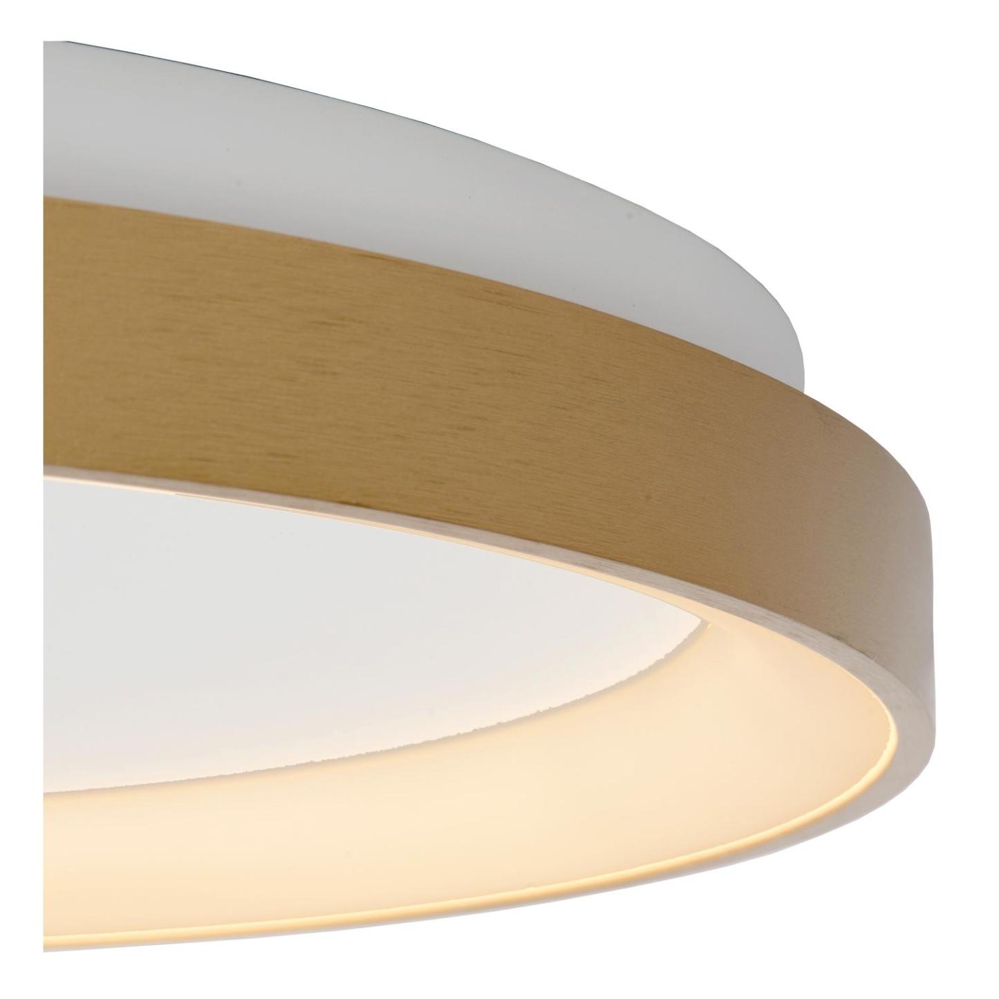 Vidal Ceiling Lights - Brushed Gold/Opal - 480mm Diameter