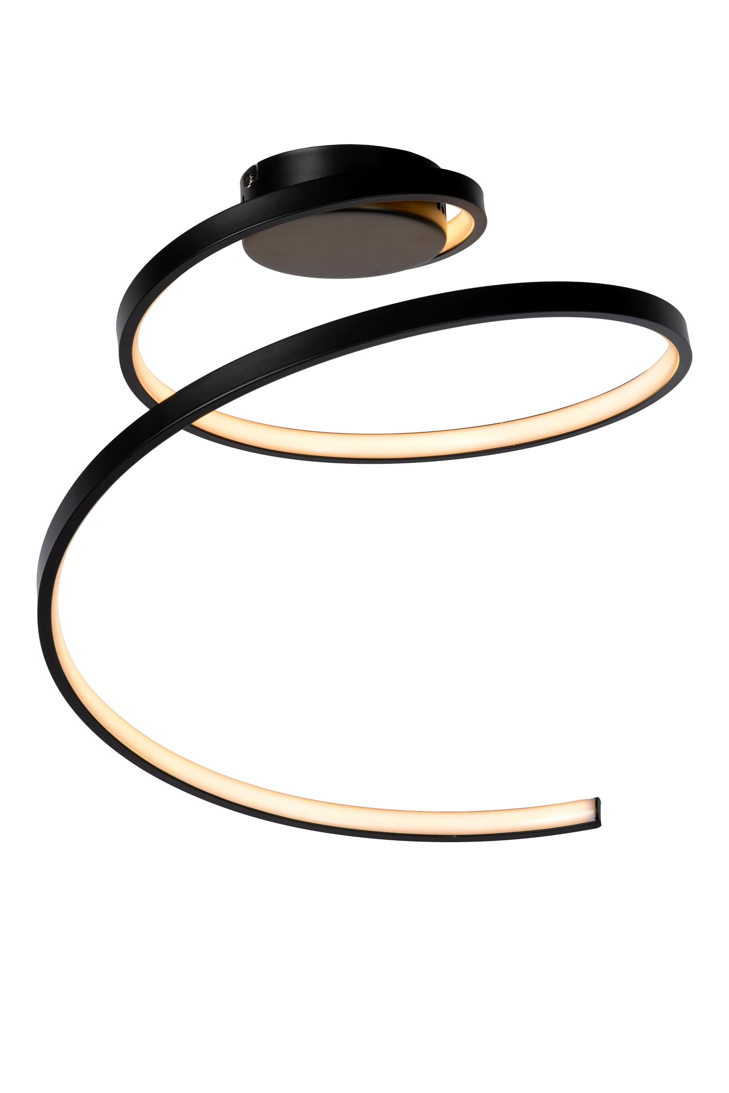 Maxence Ceiling Lights - Matt Black/Opal