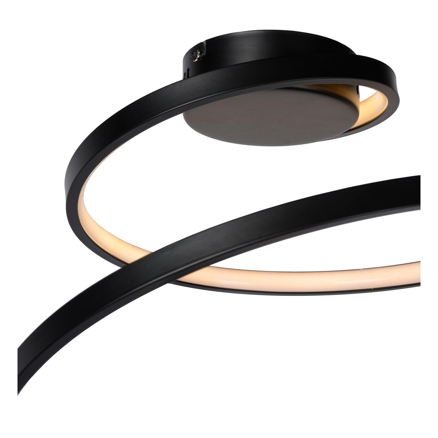 Maxence Ceiling Lights - Matt Black/Opal