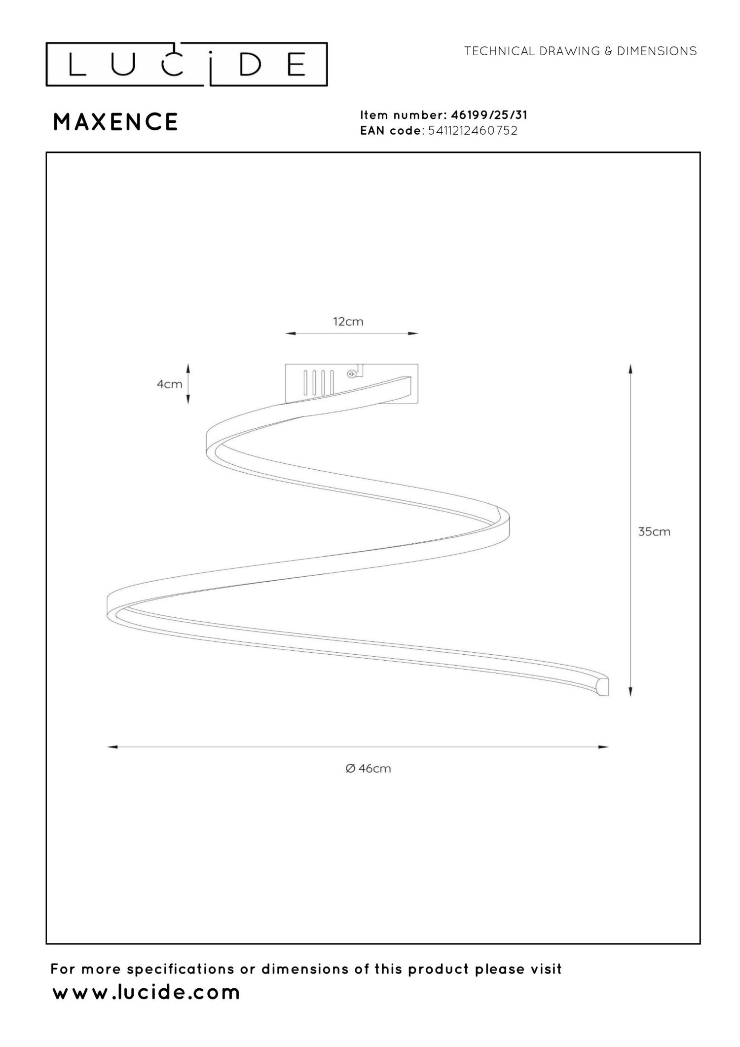 Maxence Ceiling Lights - Matt Black/Opal