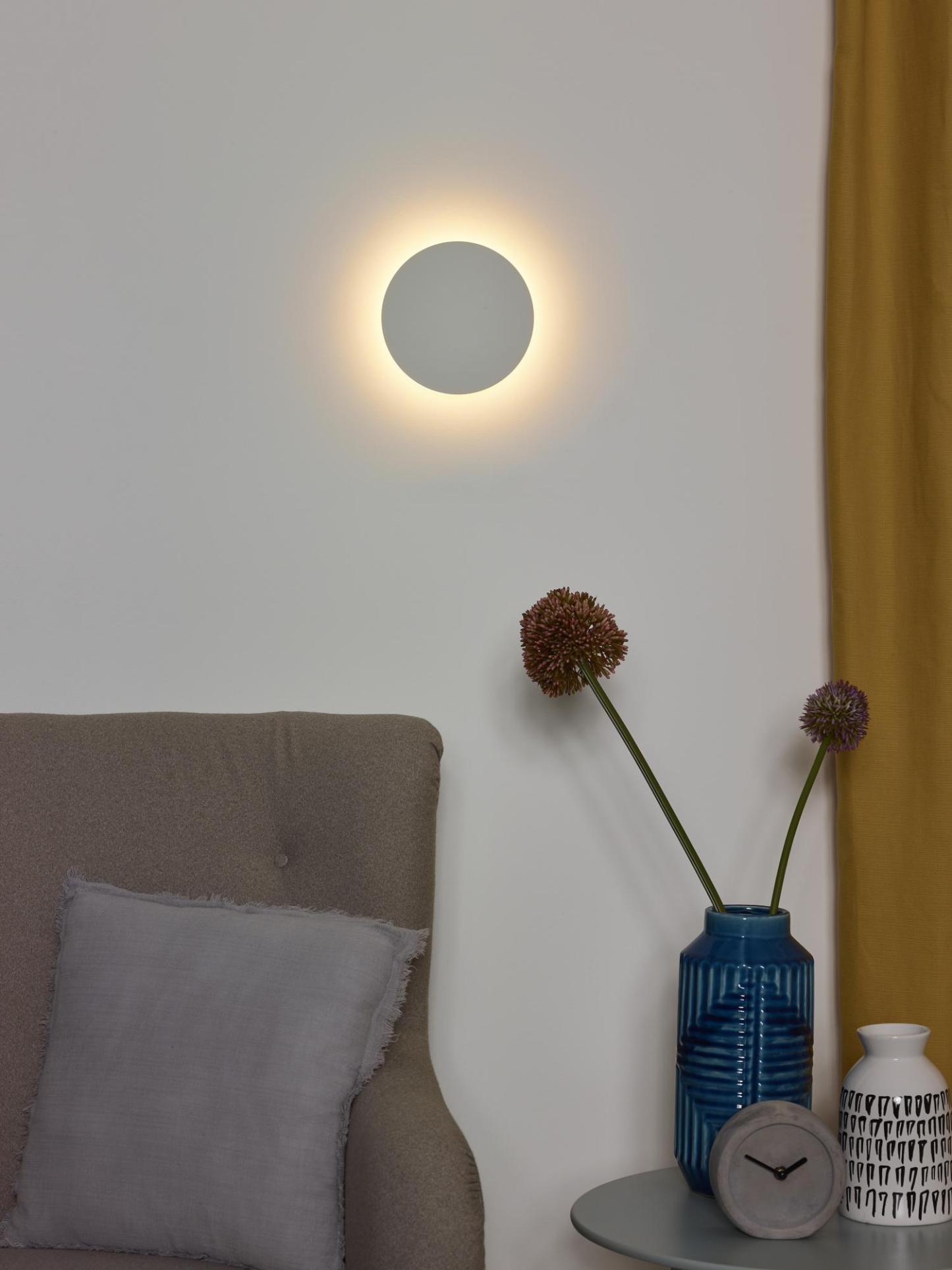 Eklyps Wall Lights - Brushed Gold/Opal