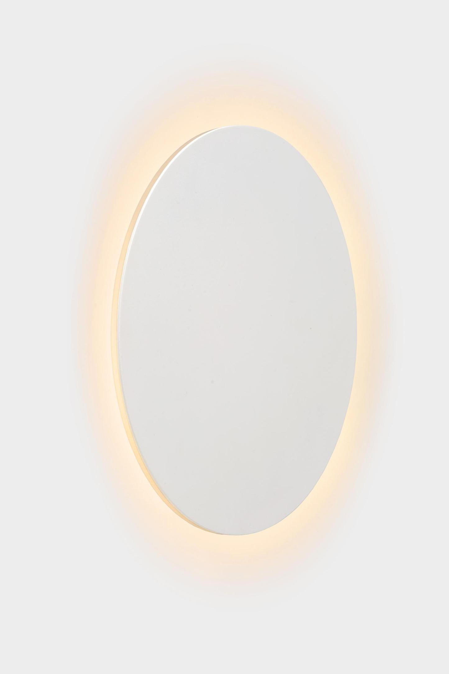 Eklyps Wall Lights - Matt Black/Opal