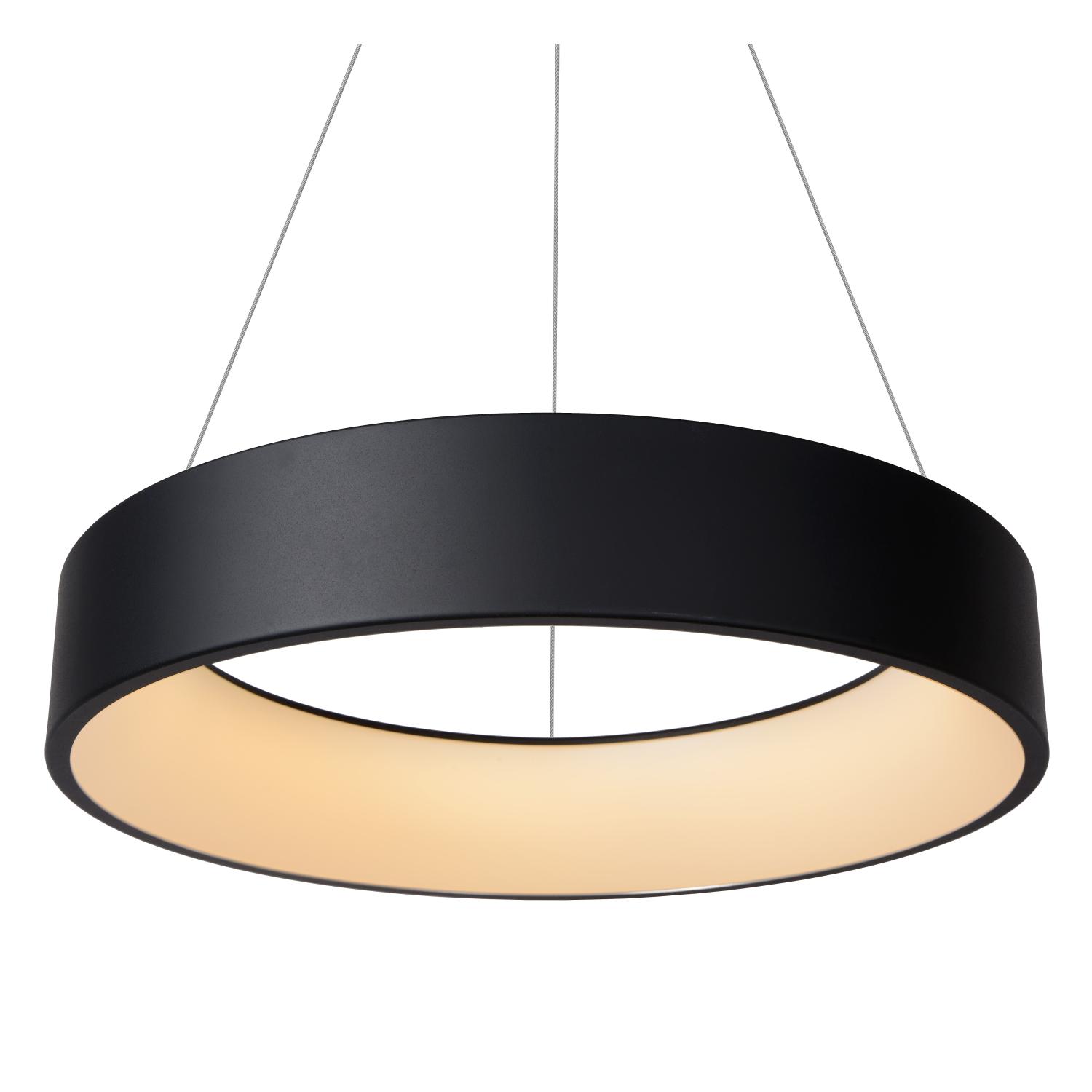 Talowe Ceiling Lights - Matt Black/Opal