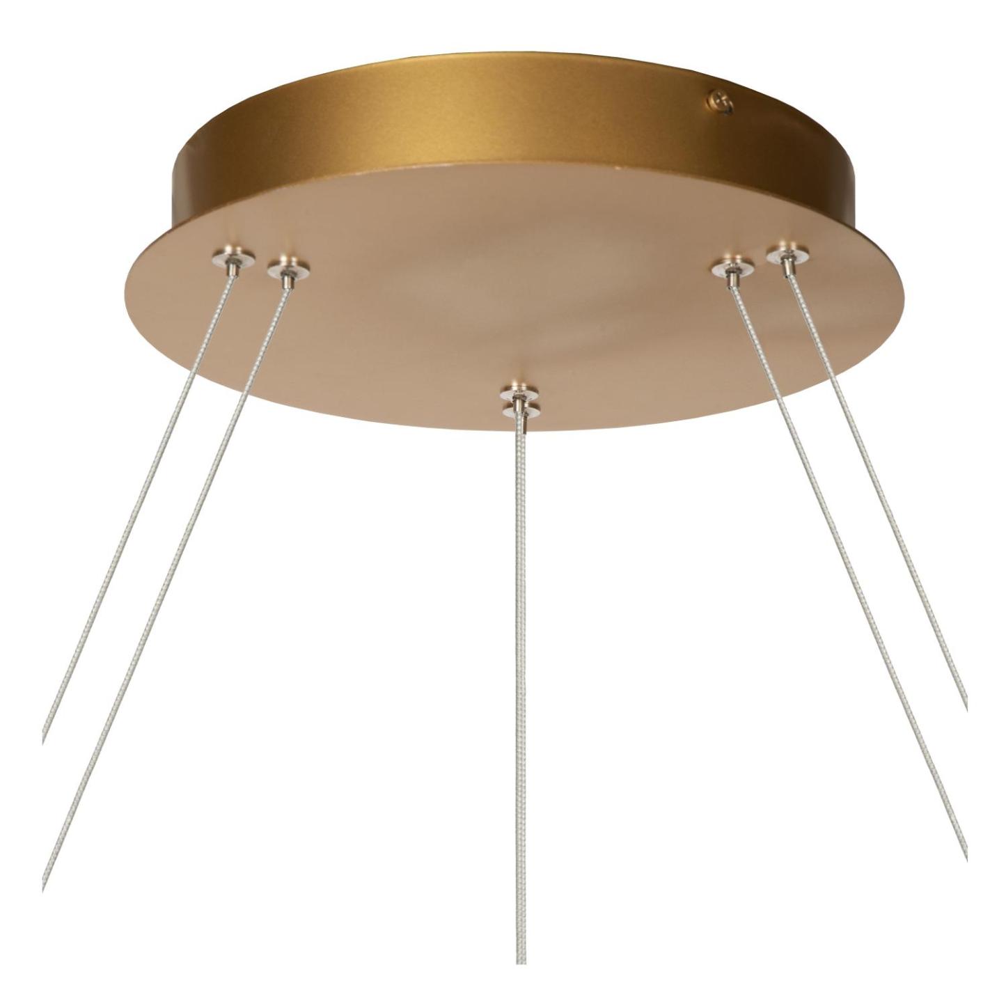 Vidal Ceiling Lights - Brushed Gold/Opal
