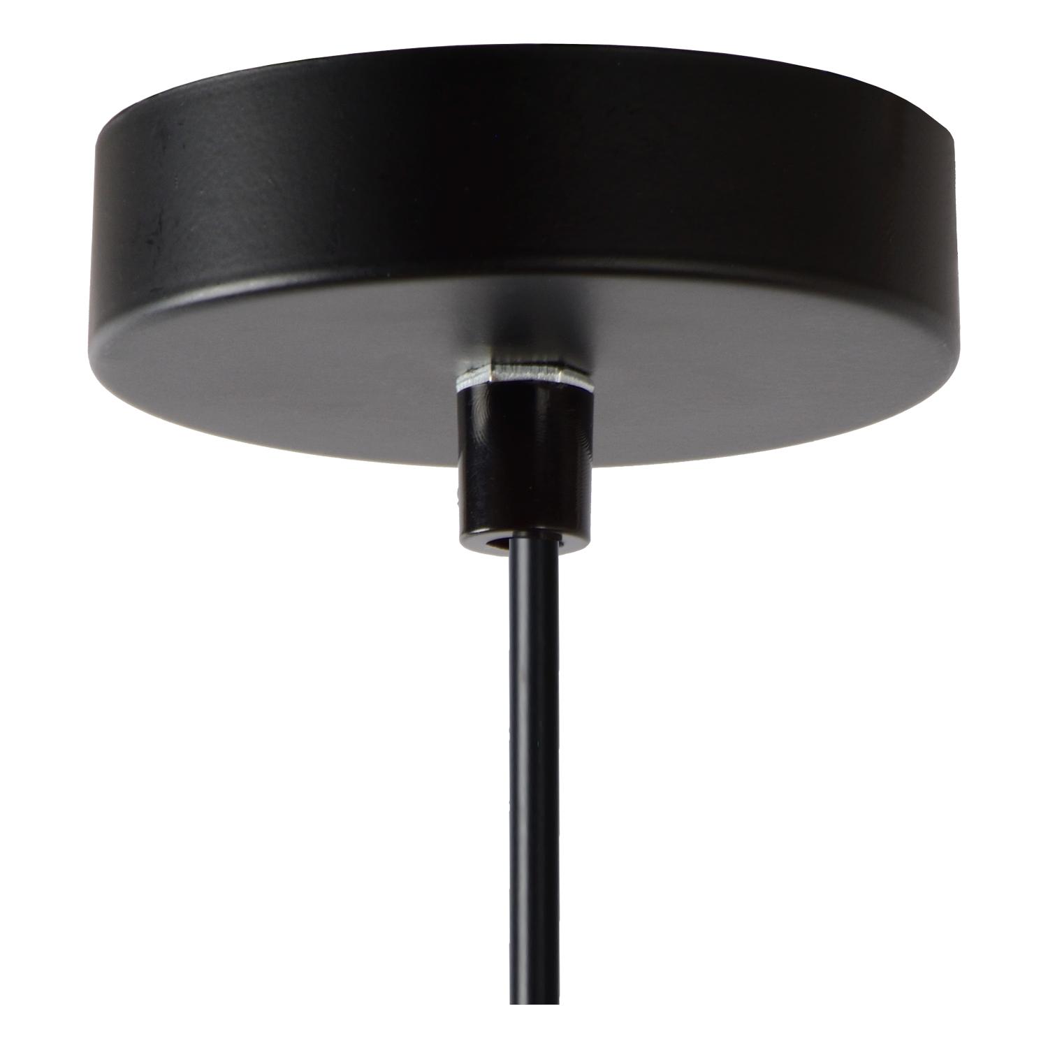 Medine Ceiling Lights - Matt Black/Opal