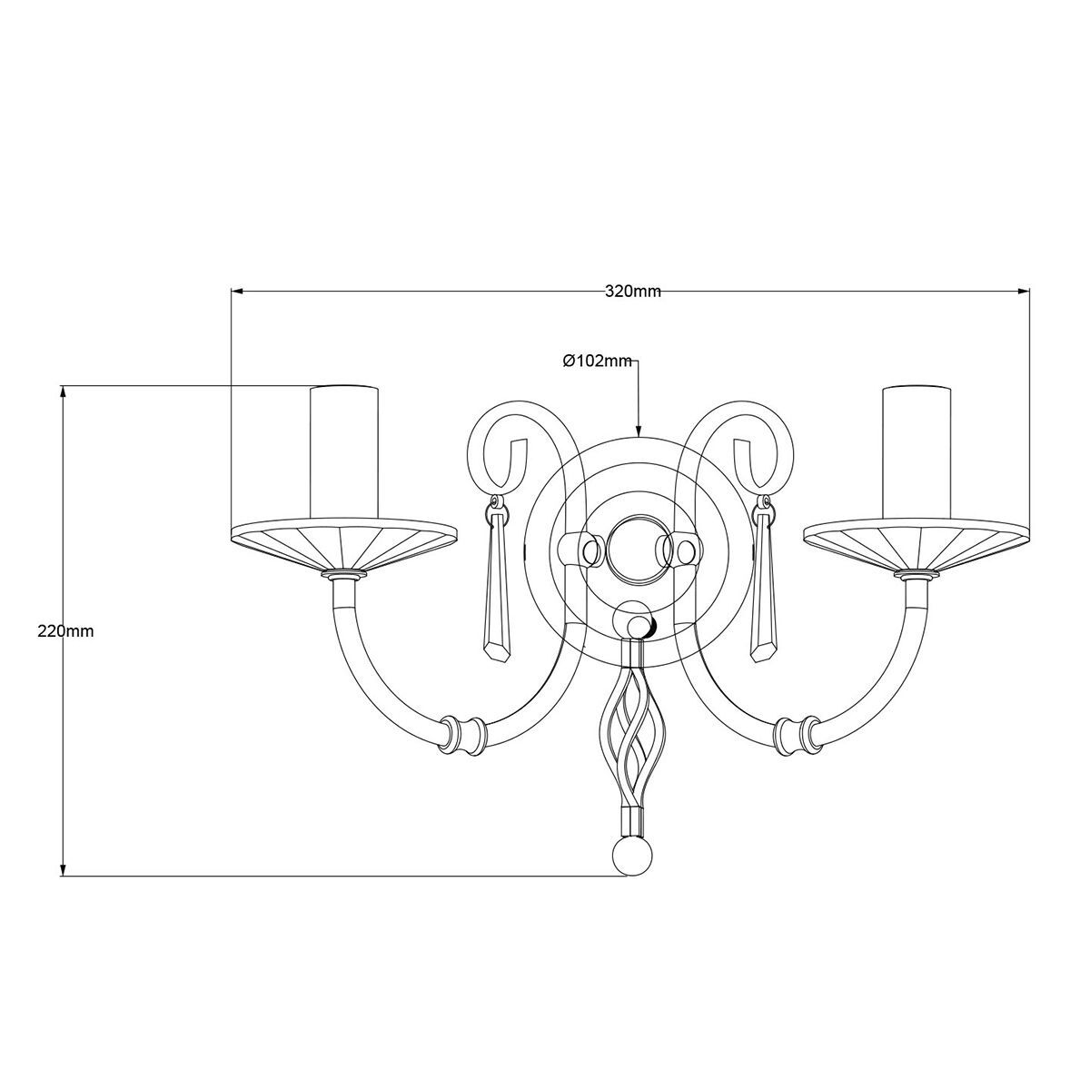 Aegean Wall Light