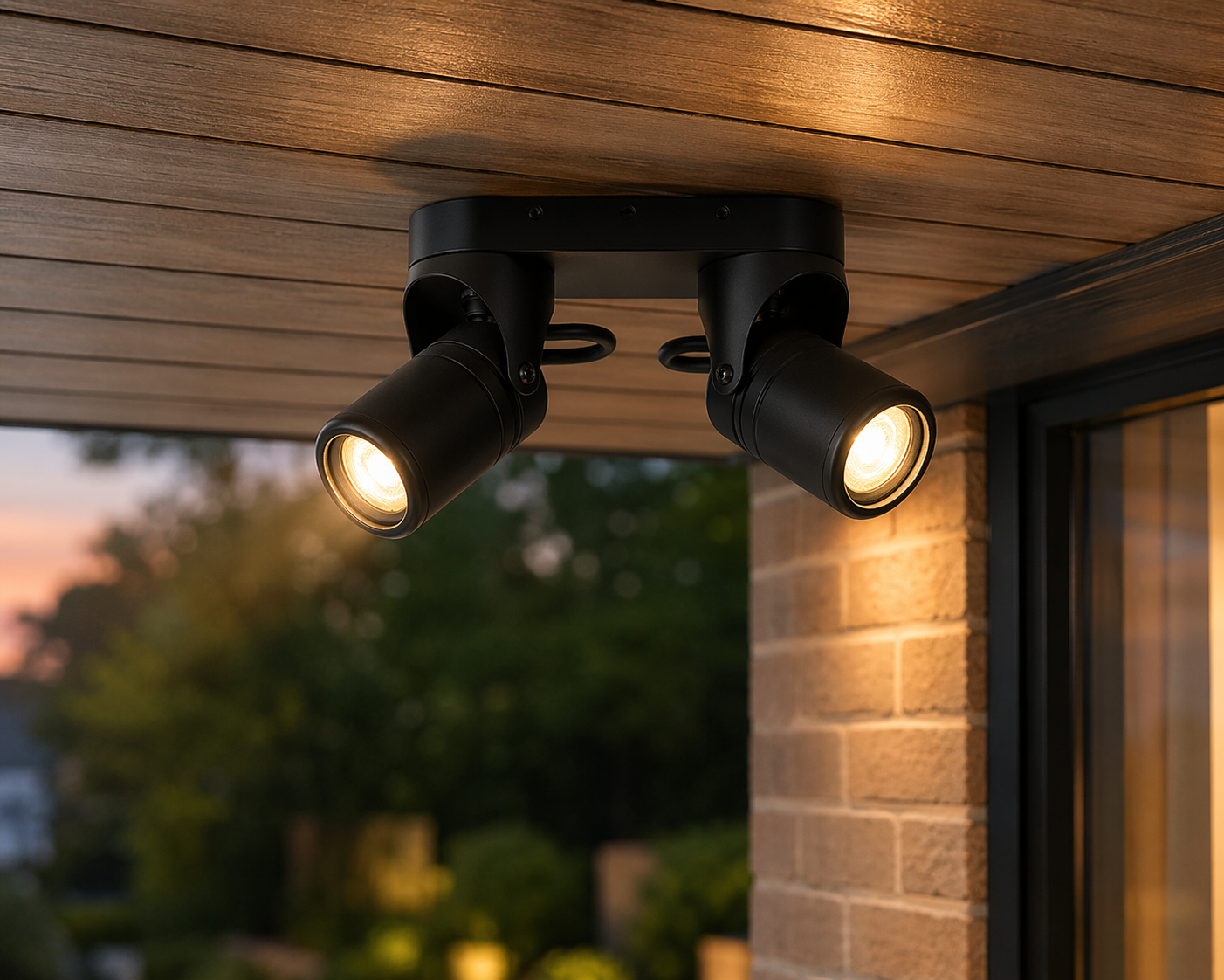 Niort Outdoor Spot Light - Linear 2 Spot