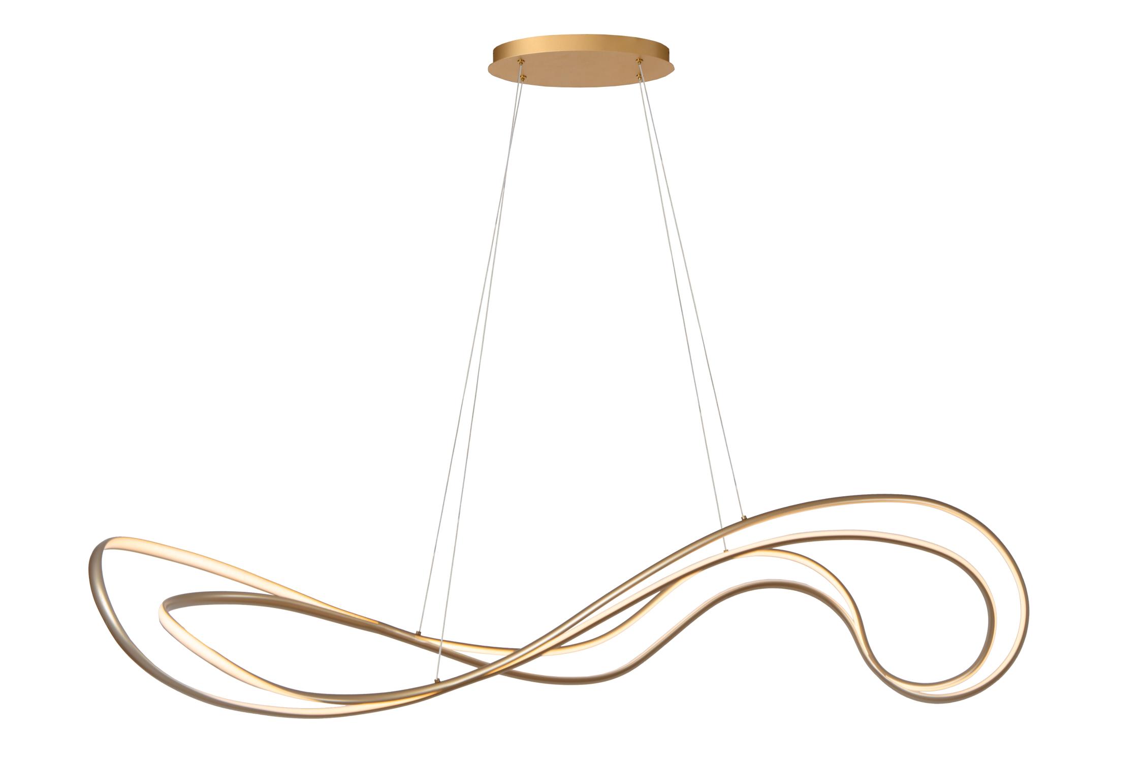 Sardana Ceiling Lights - Matt Gold/Opal