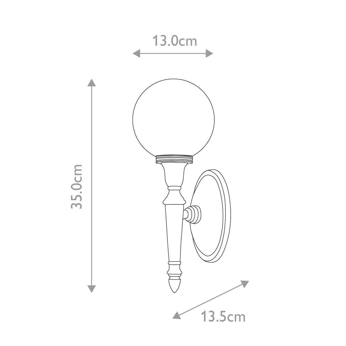Dryden Wall Light