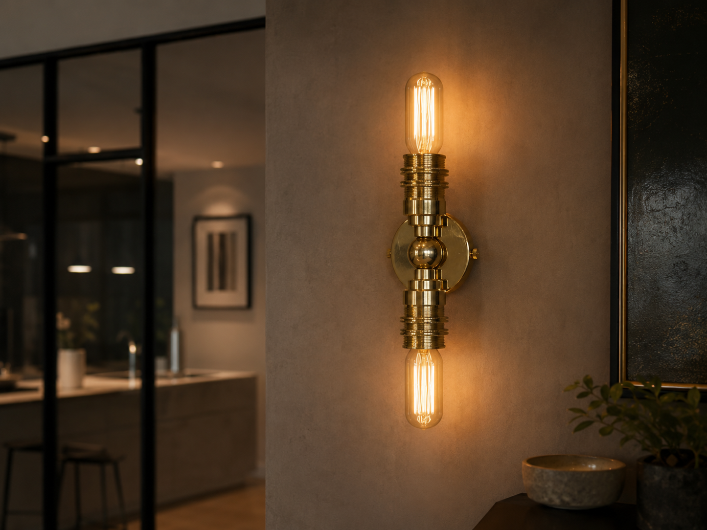 Victor Wall Light Dual Bulb E14