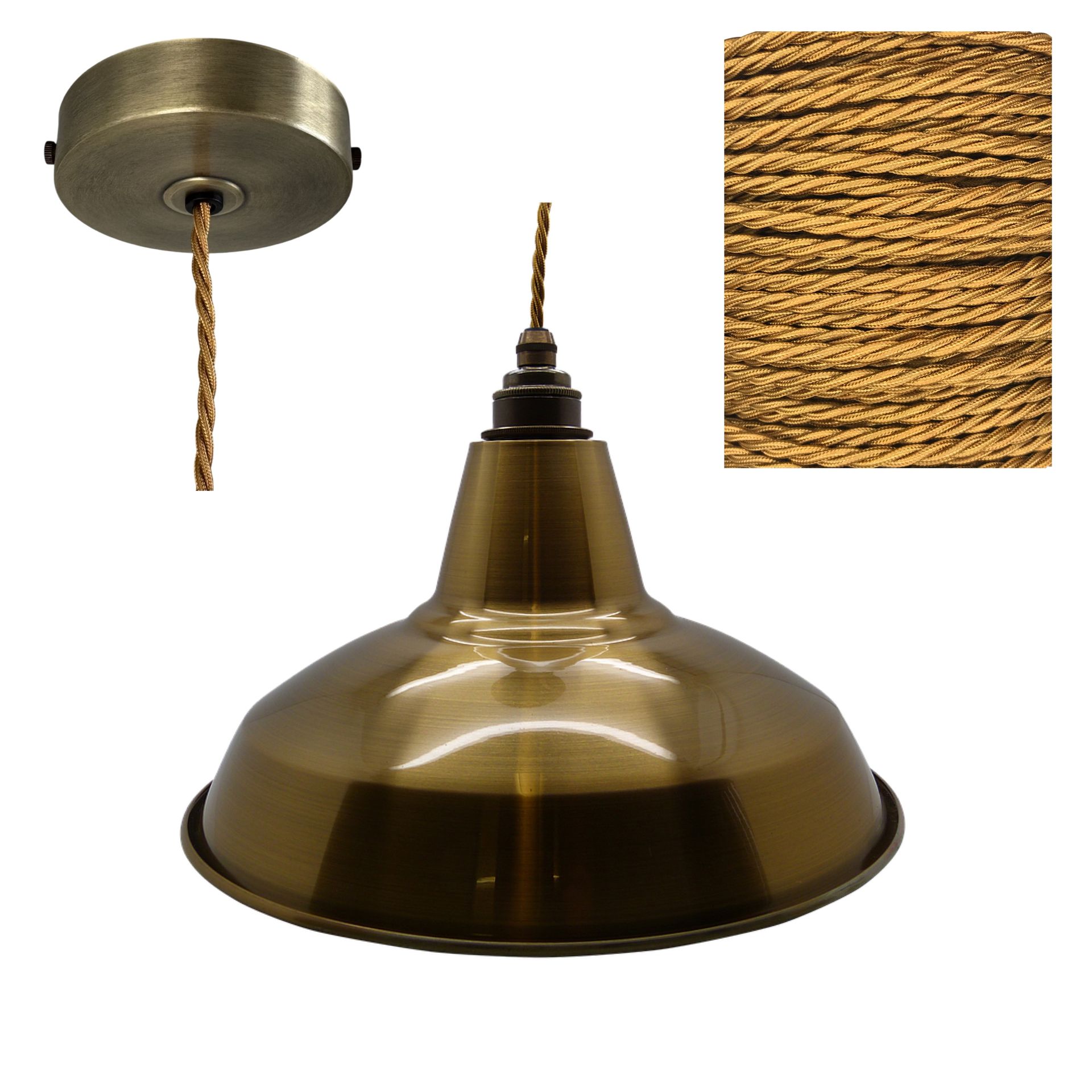 Forge Ceiling Pendant Light - 310mm Diameter