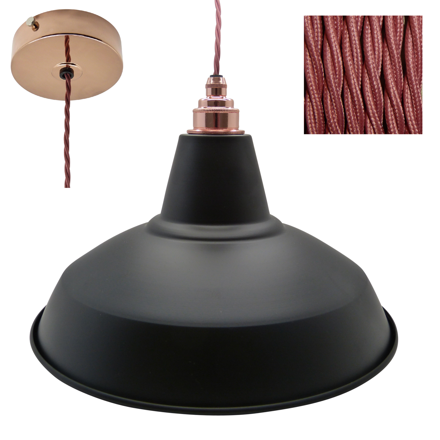 Forge Ceiling Pendant Light - 310mm Diameter