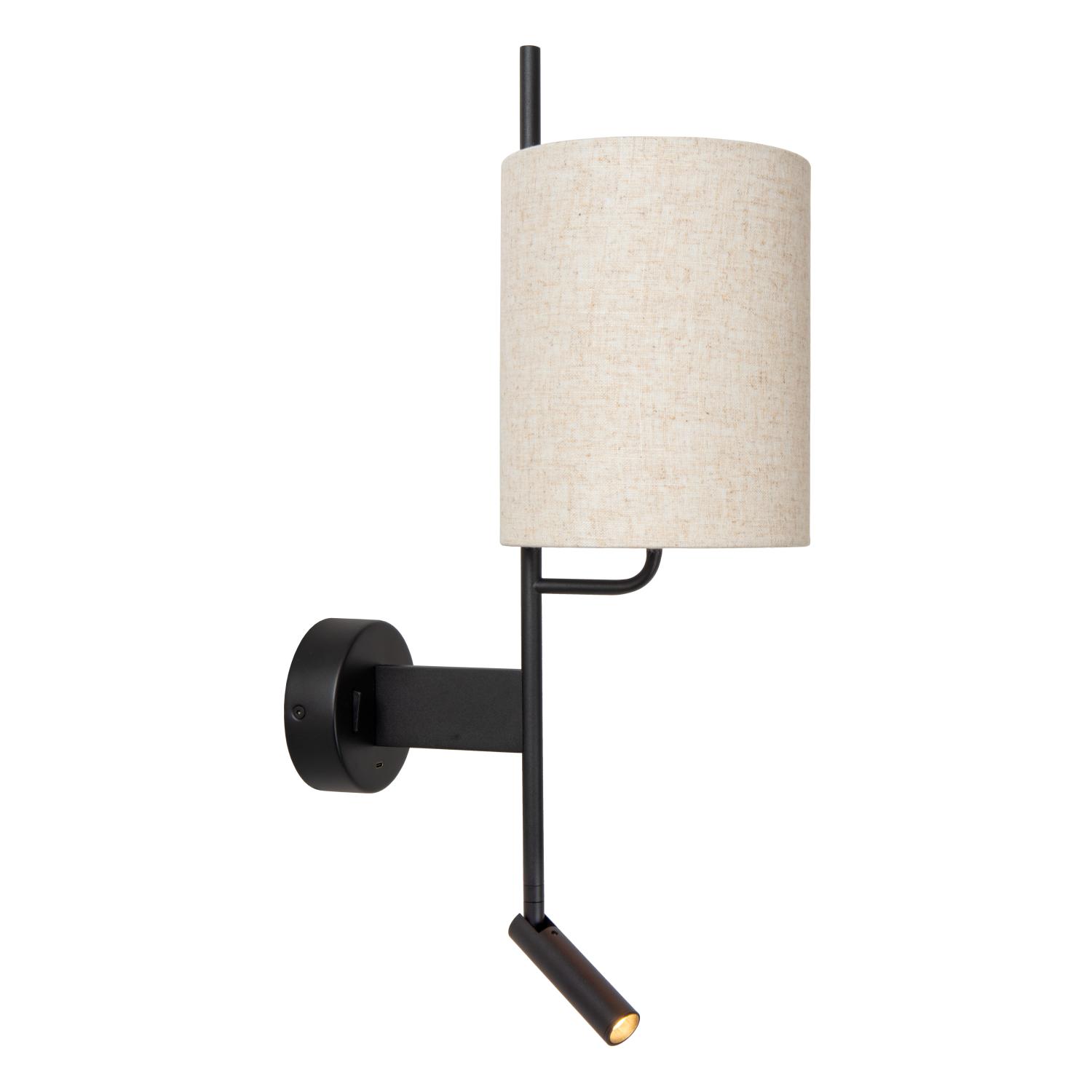 Magic Wall Lights - Matt Black/Cream