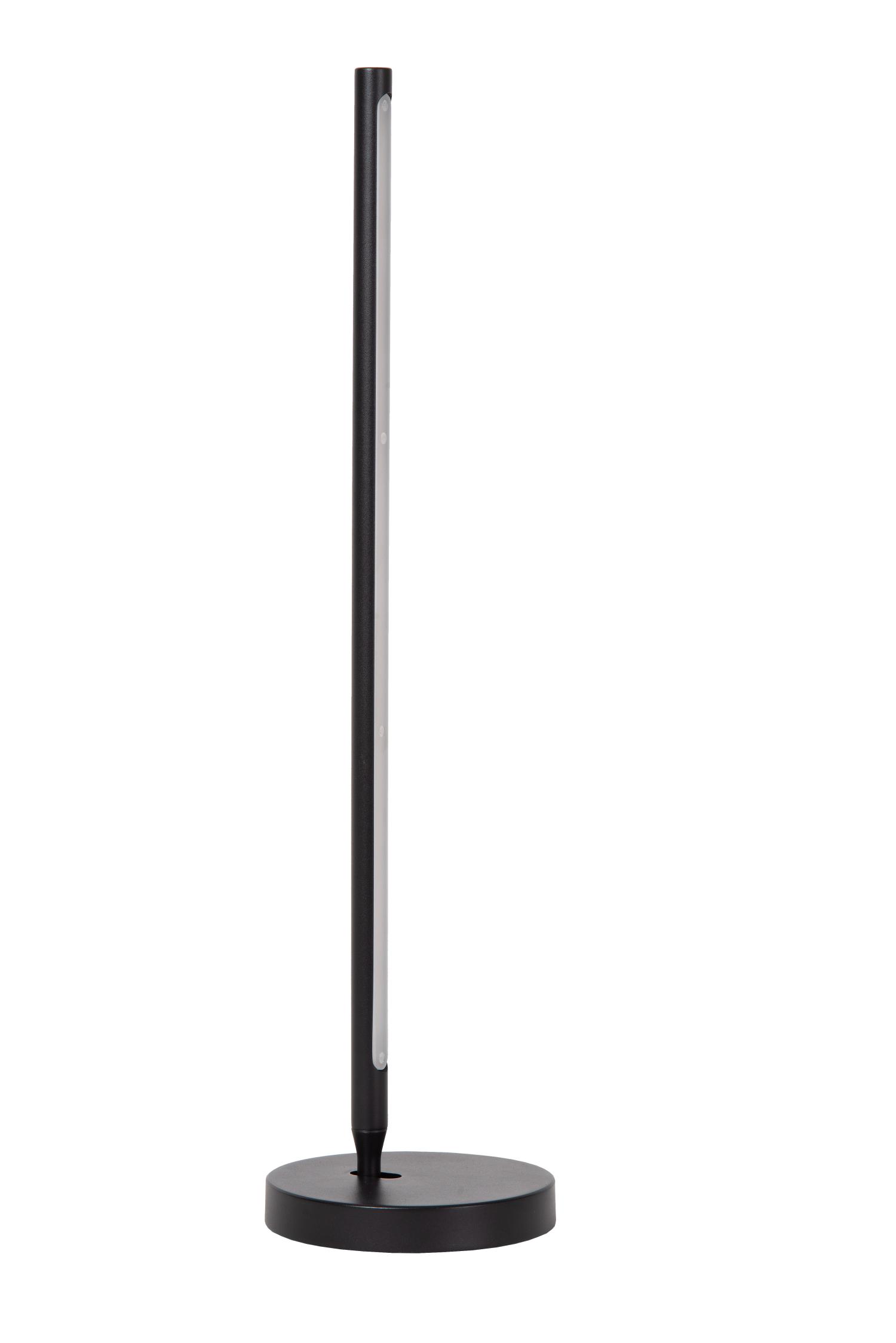 Finan Table Lamp - Matt Black/Opal