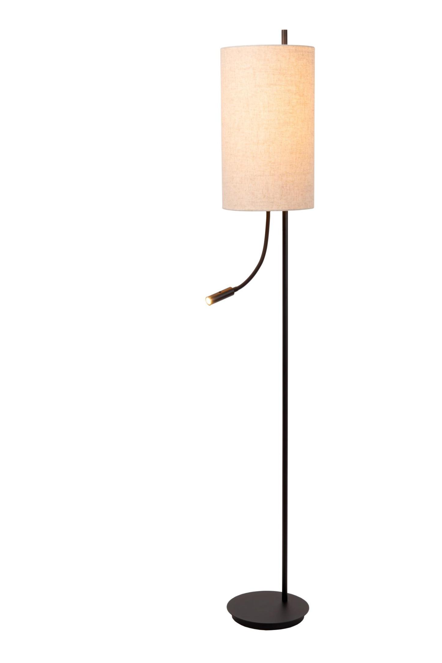 Magic Floor Lamp - Matt Black/Cream