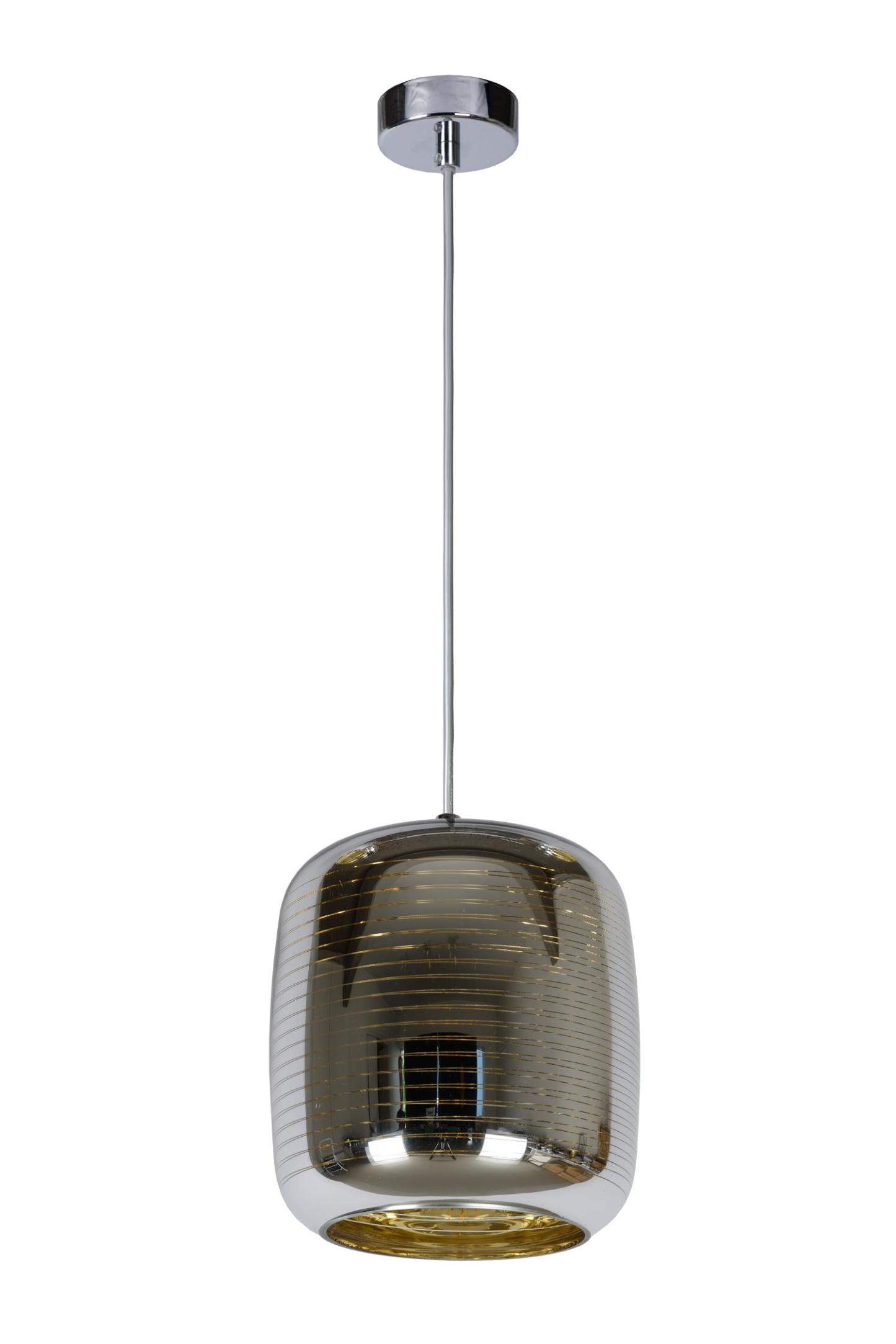 Eryn Ceiling Lights - Polished Chrome/Smoked Grey