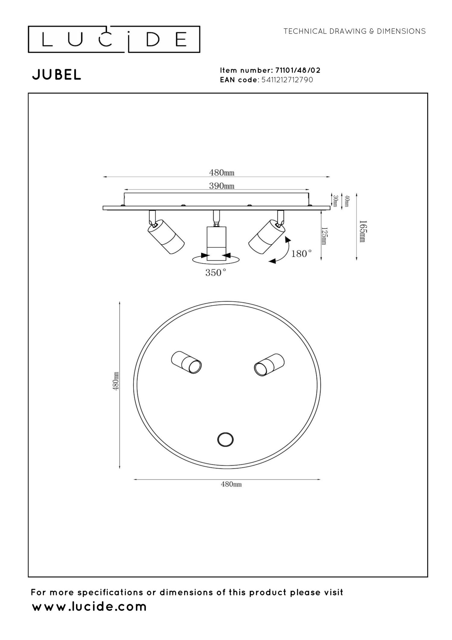 Jubel Ceiling Lights - Polished Gold