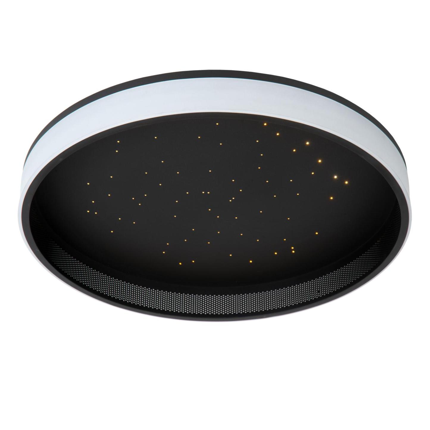 Estreja Ceiling Lights - Matt Black/Opal