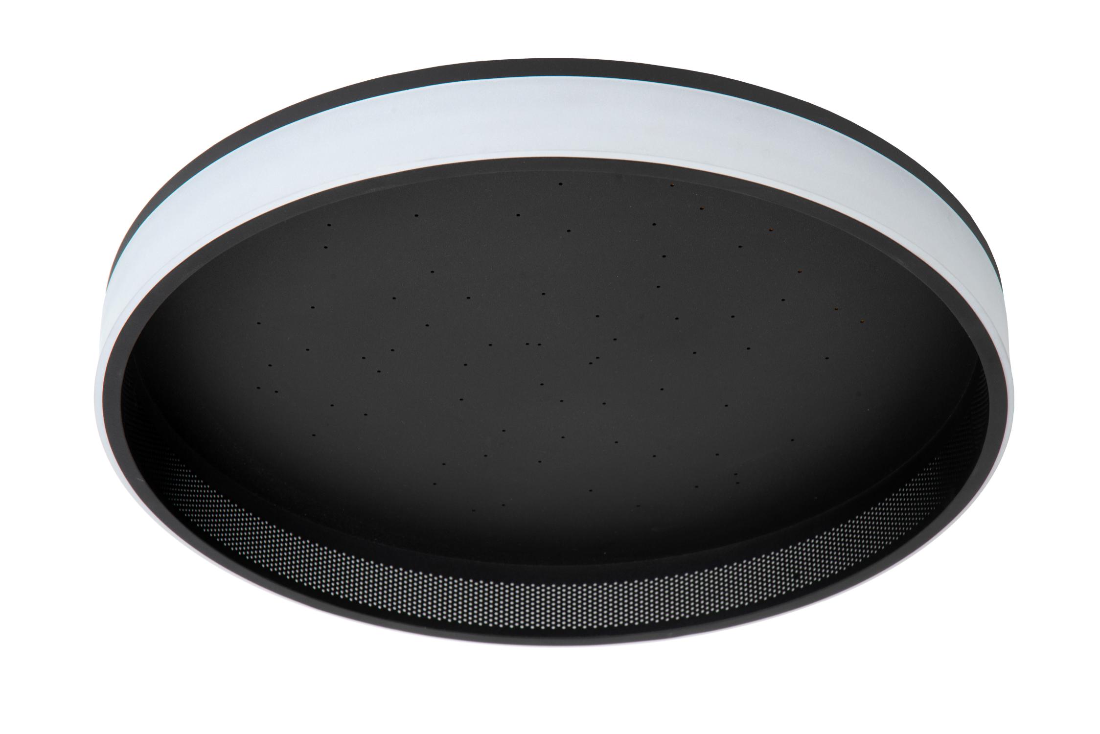 Estreja Ceiling Lights - Matt Black/Opal
