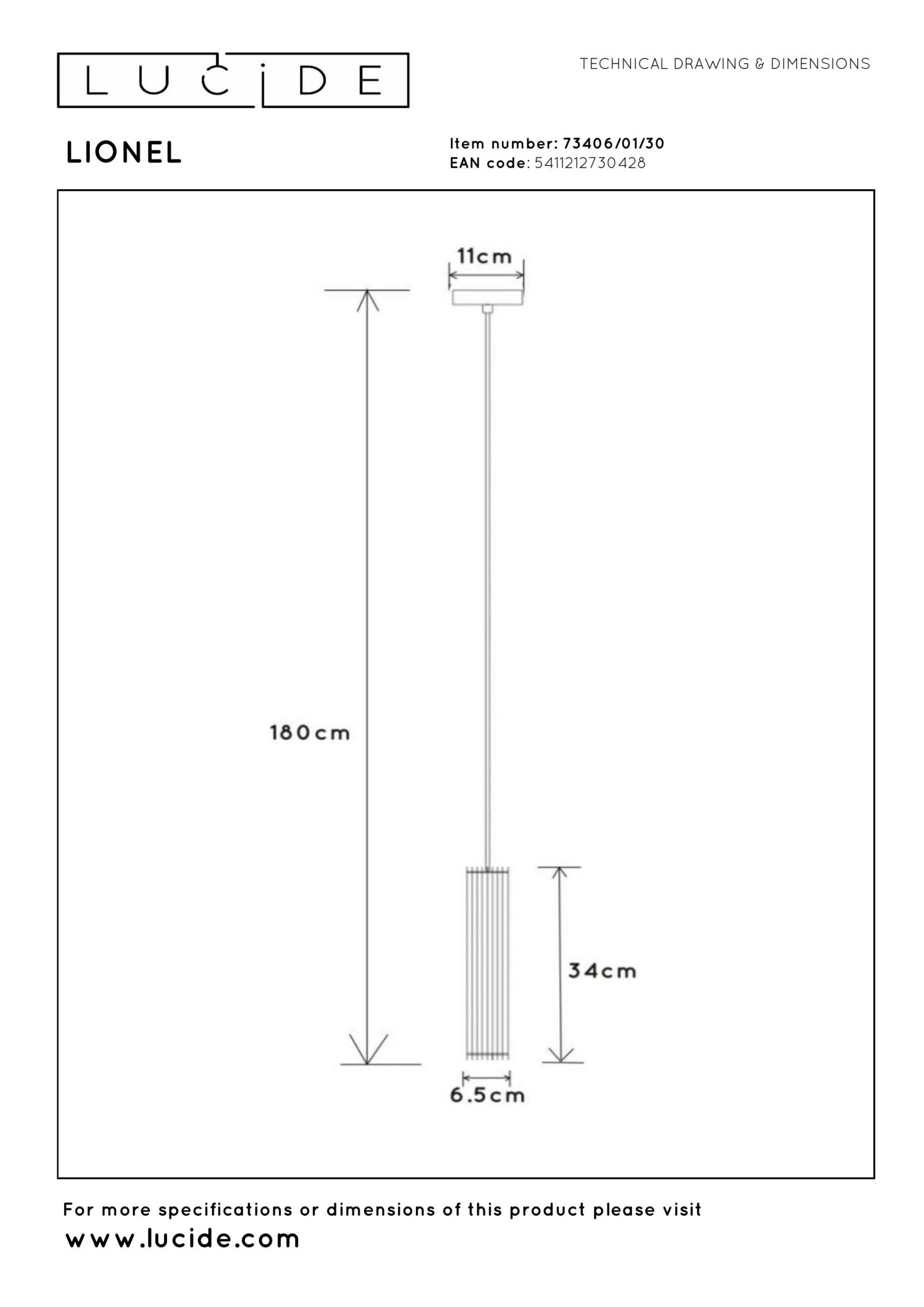 Lionel Ceiling Lights - Matt Black