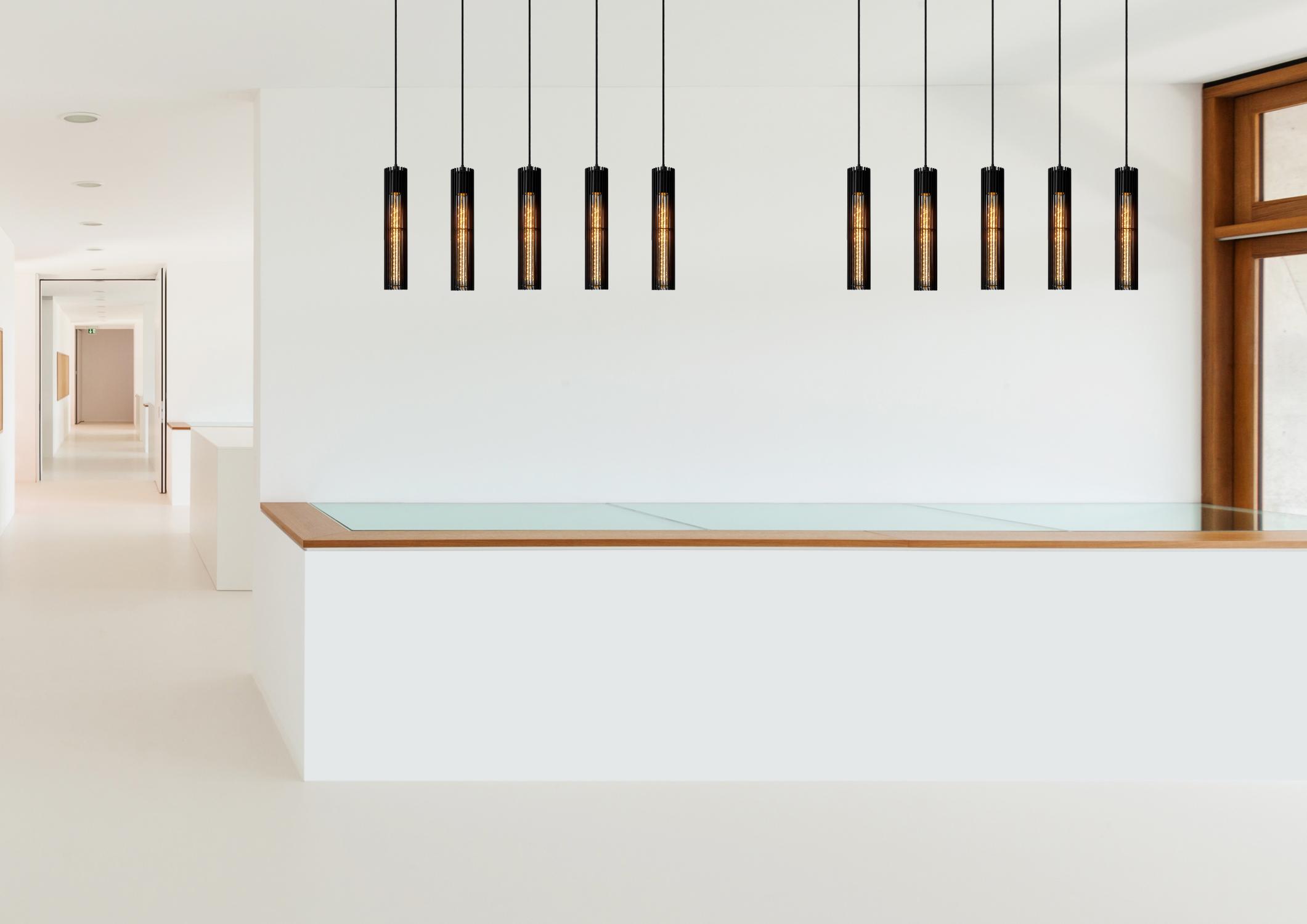 Lionel Ceiling Lights - Matt Black